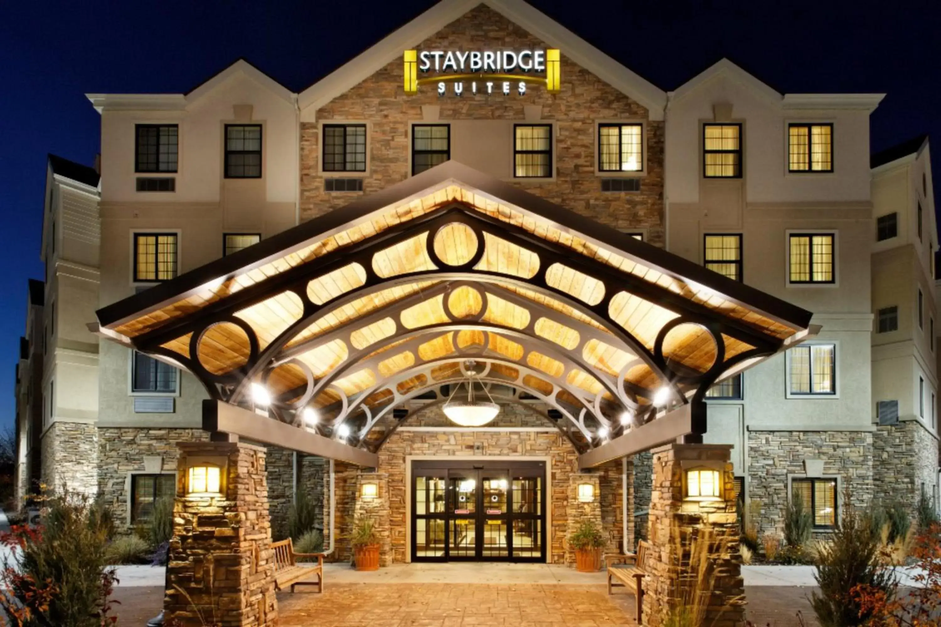 Property building in Staybridge Suites Auburn Hills, an IHG Hotel