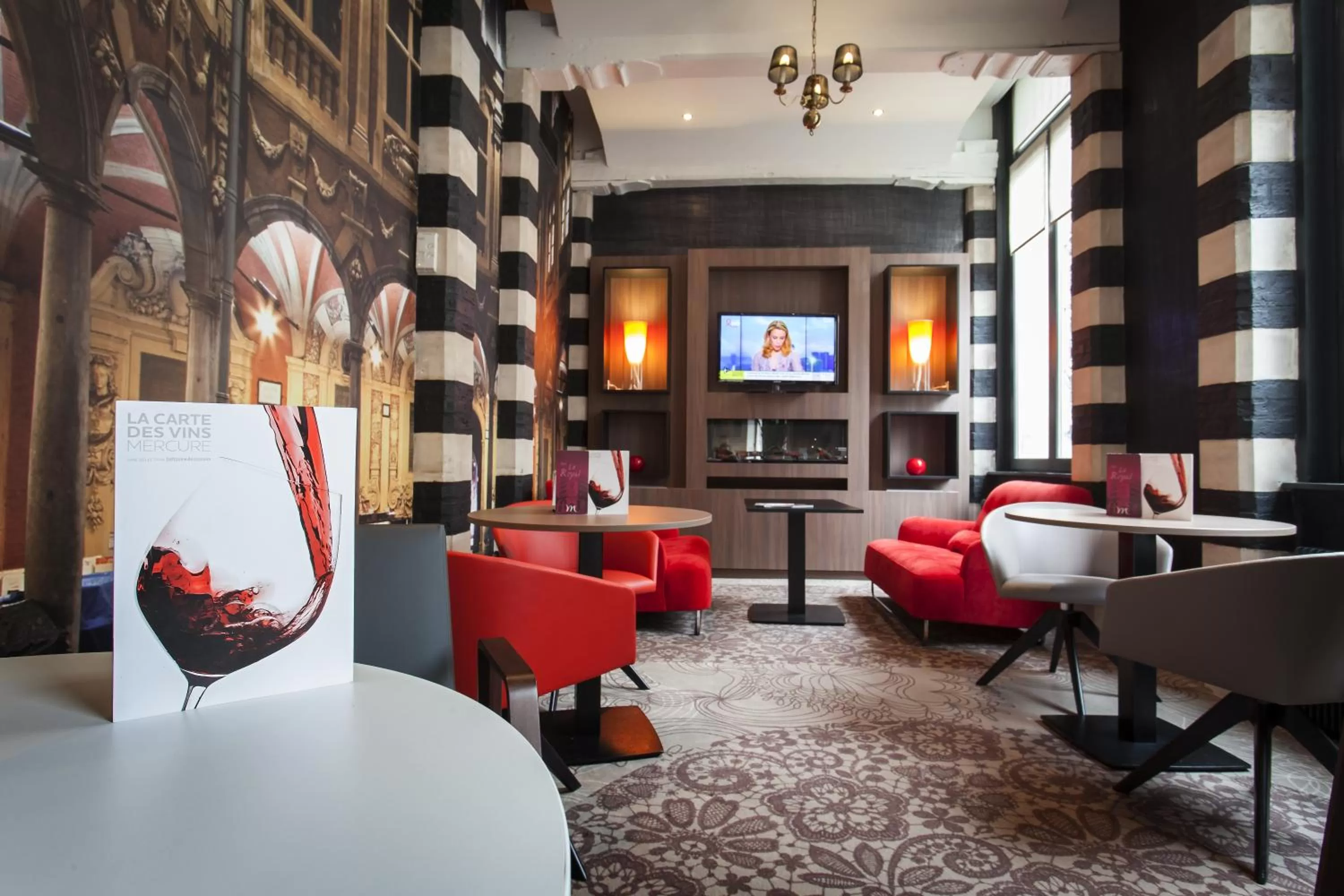 Lounge or bar in Mercure Lille Centre Grand Place