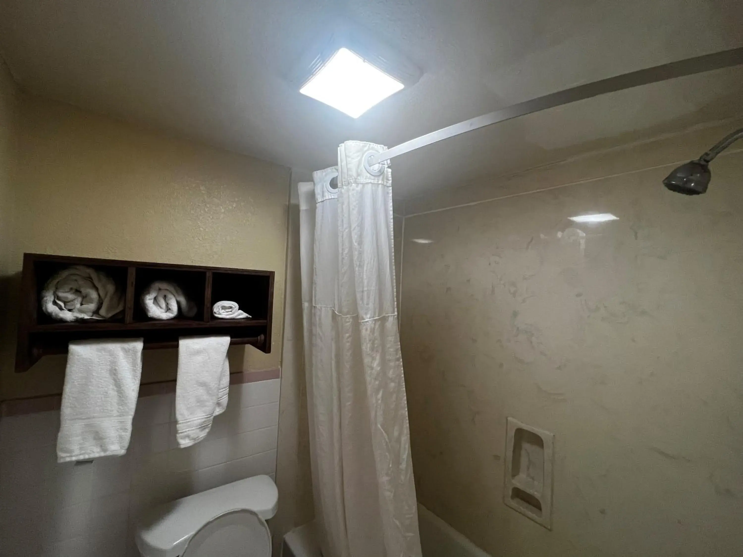 Bathroom in Super 8 by Wyndham Houston West Katy