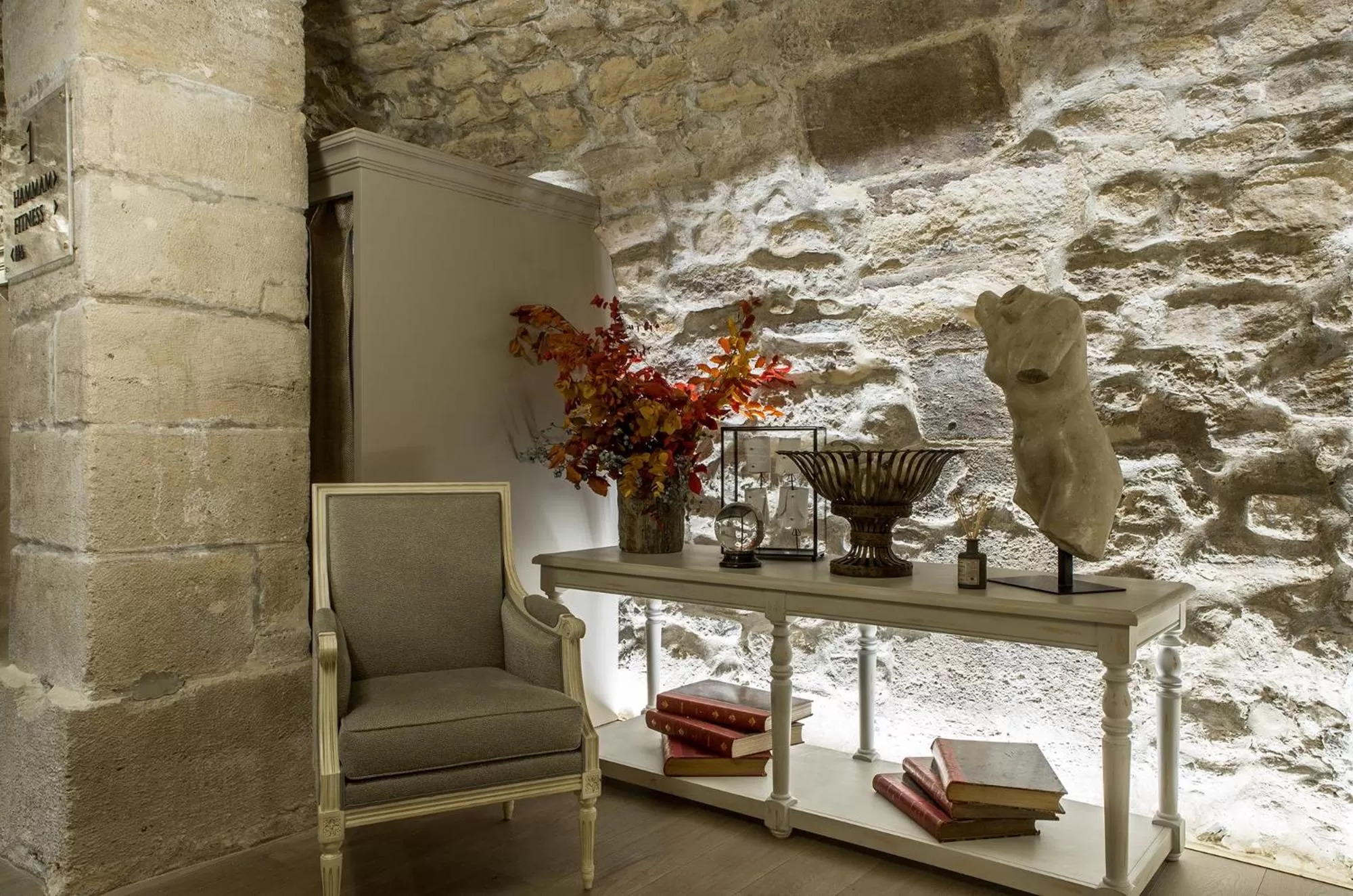 Steam room in Charles V