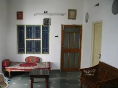 Seating area in Udai Haveli Guesthouse