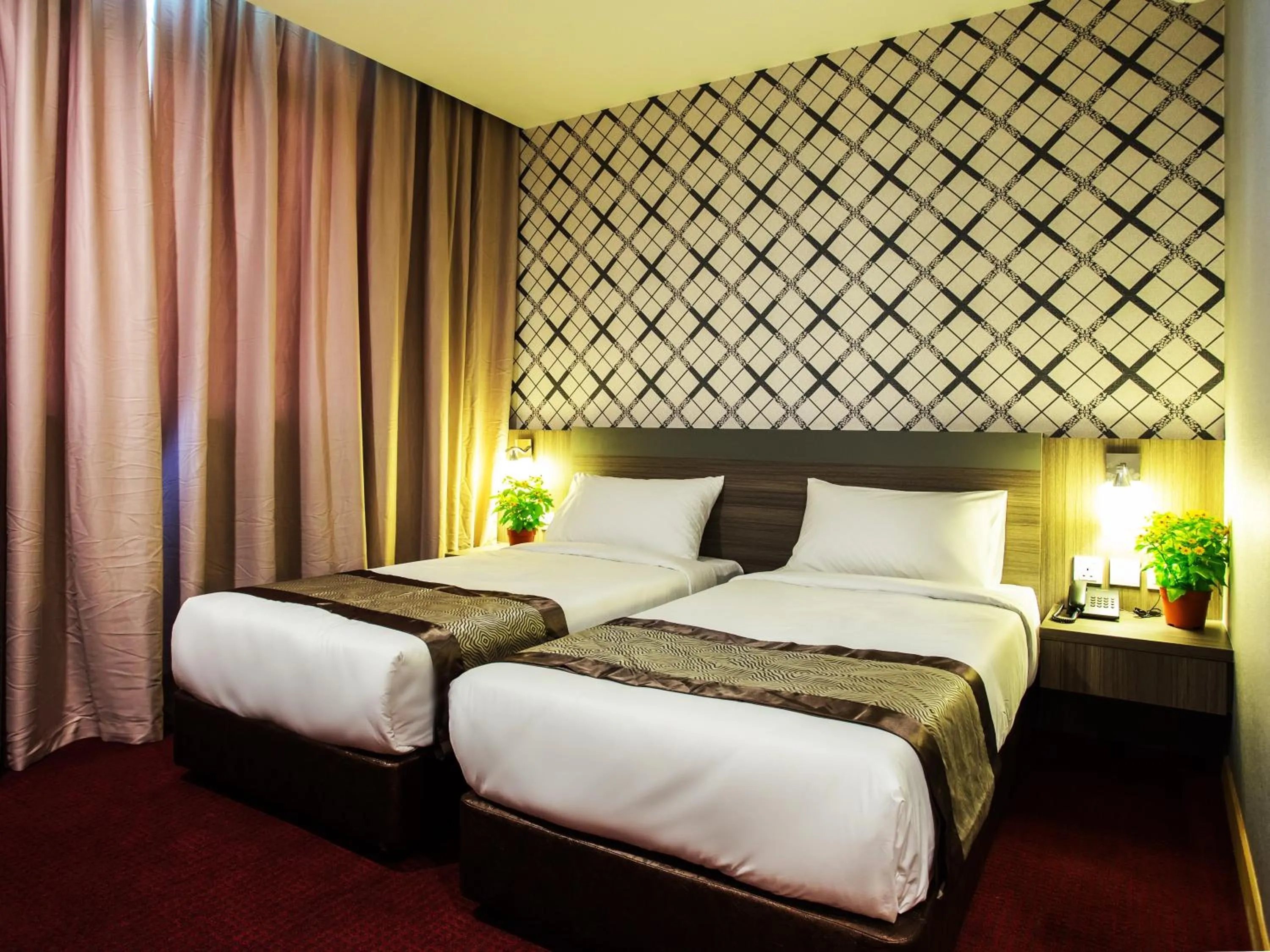 Bedroom, Bed in LS Hotel