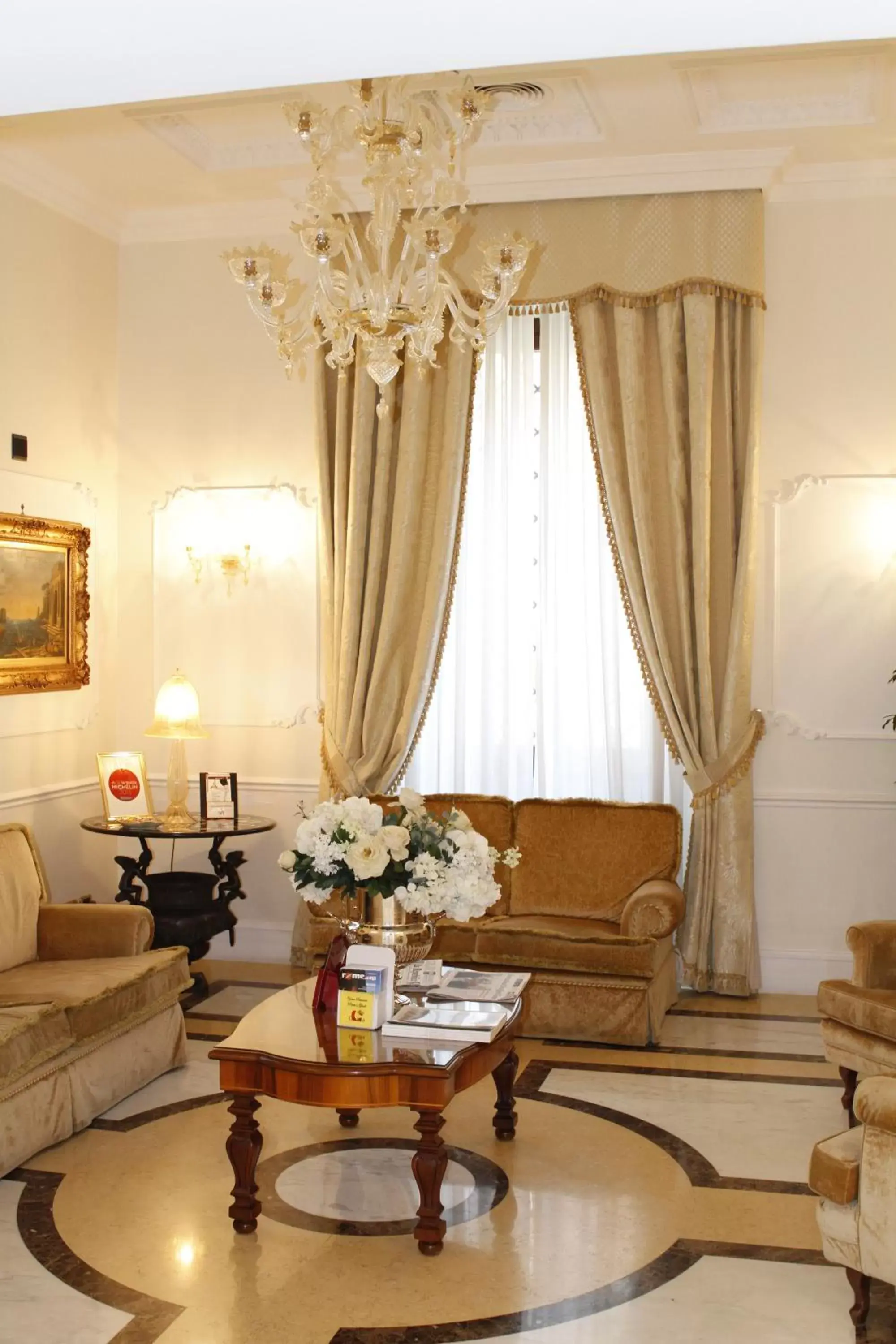 Lobby or reception, Seating Area in Hotel Villa Pinciana