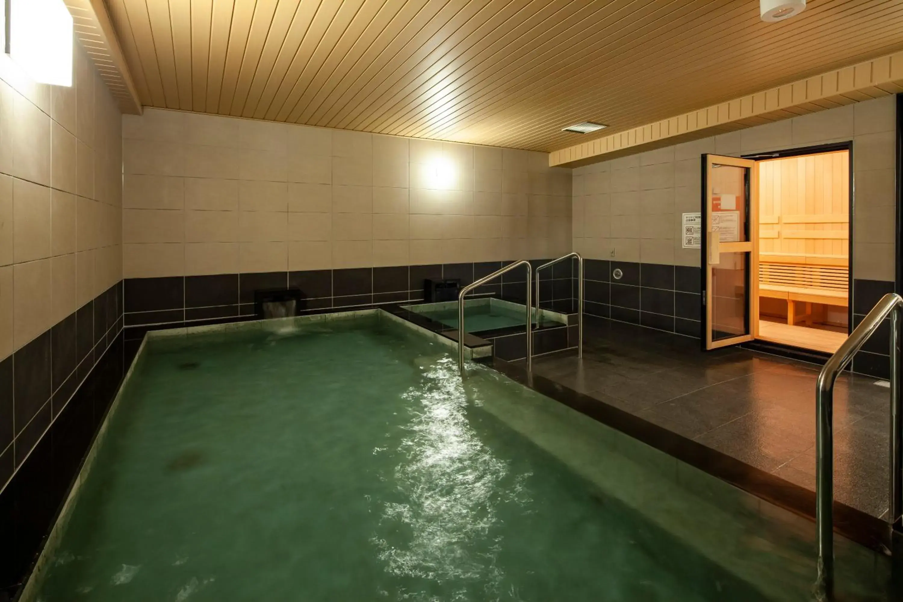 Shower, Swimming Pool in Y's CABIN&HOTEL Naha Kokusai Street