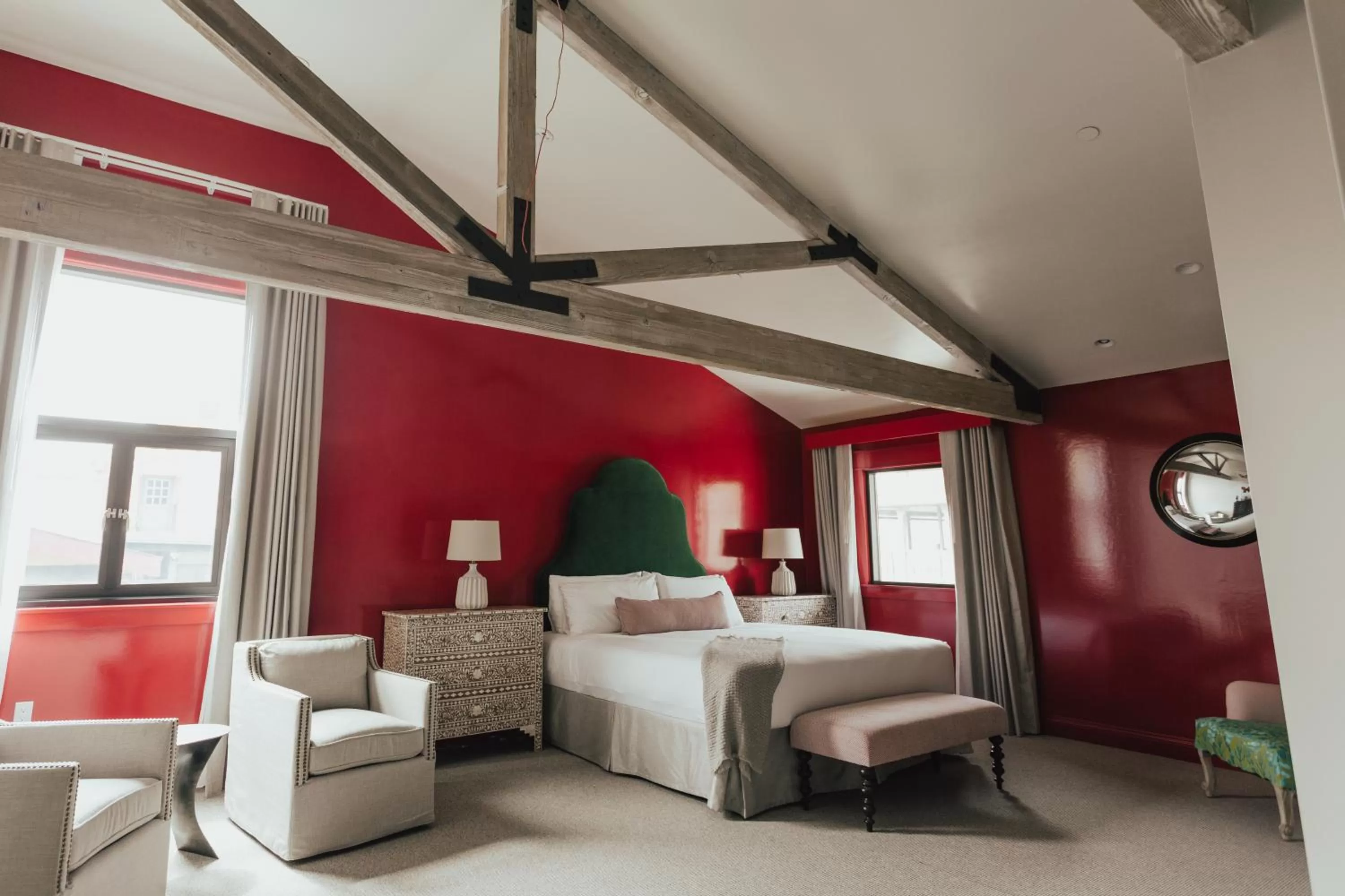 Photo of the whole room, Bed in The Winston Solvang