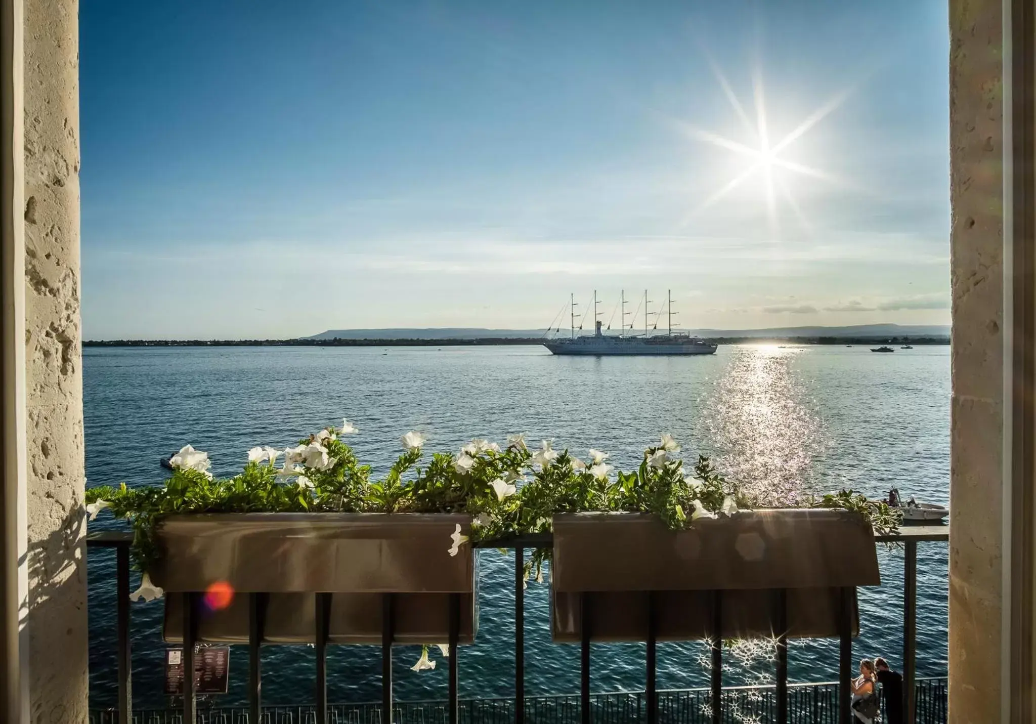 Sea view in Palazzo Alfeo Aparthotel