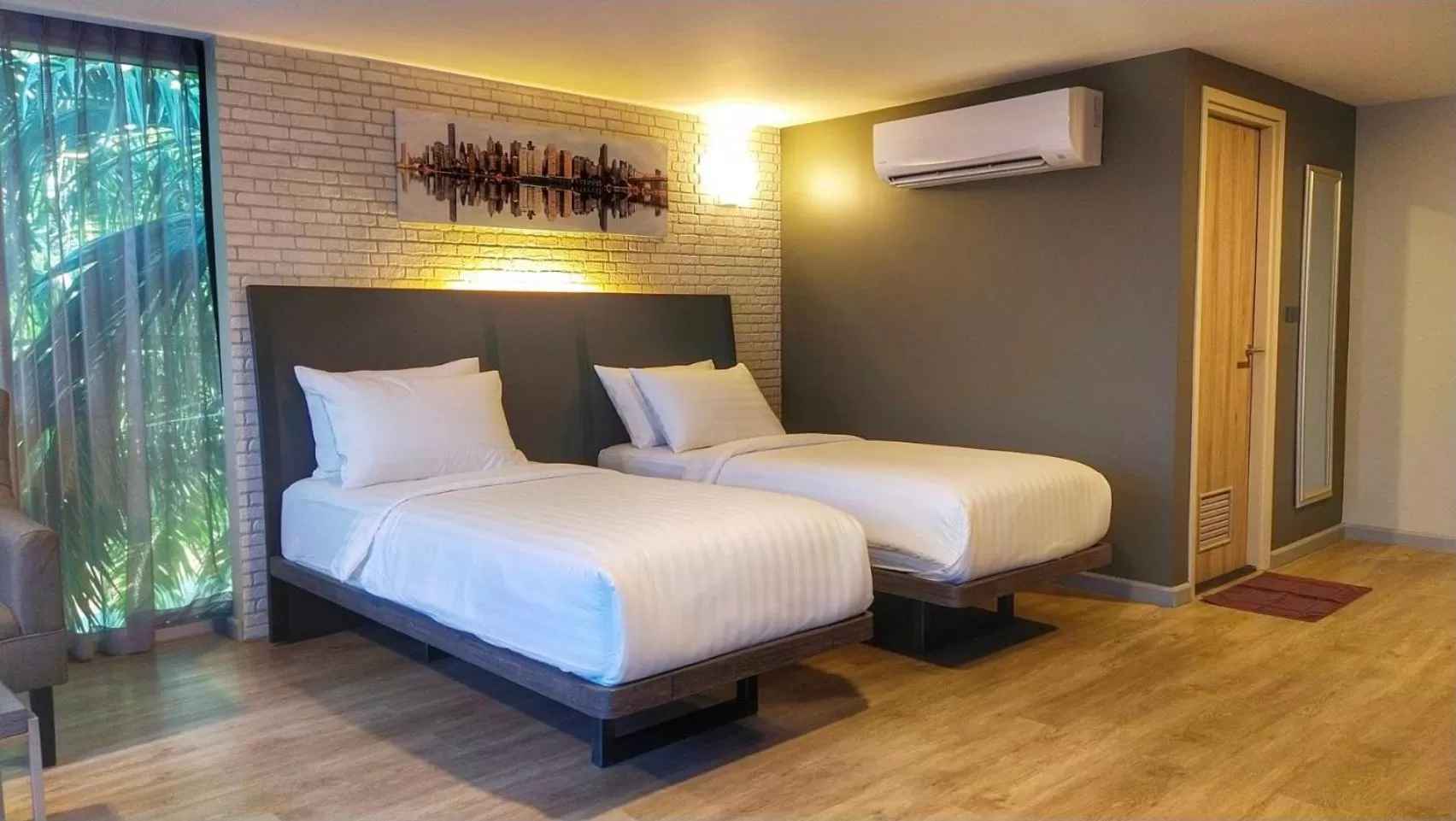 Bed in BB Glass House