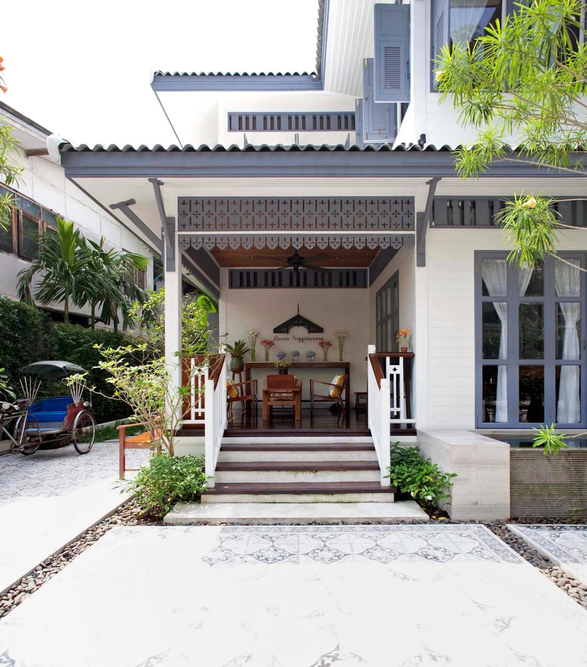 Bird's eye view in Baan Noppawong