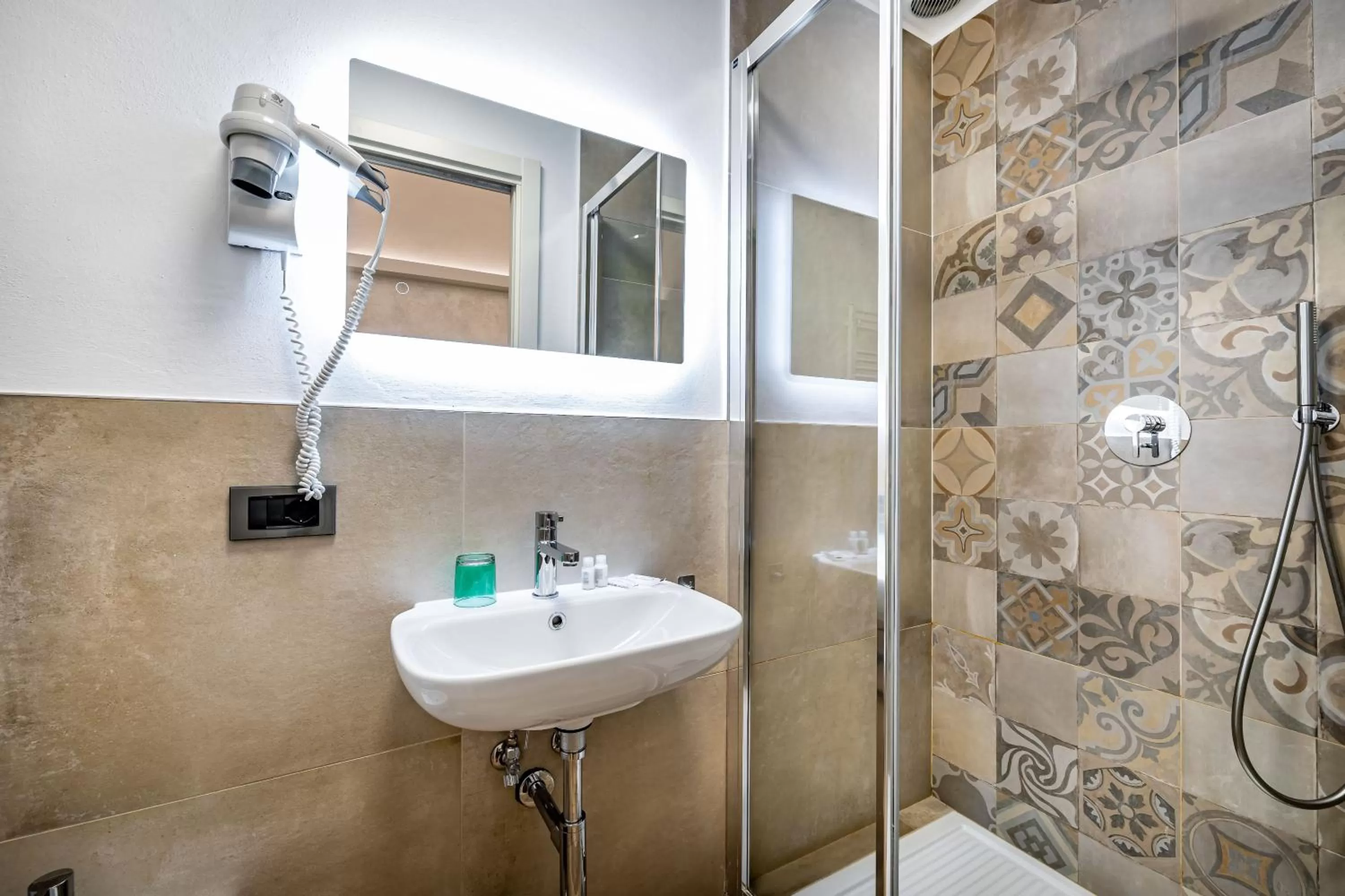 Shower in B&B Lorenzo de' Medici