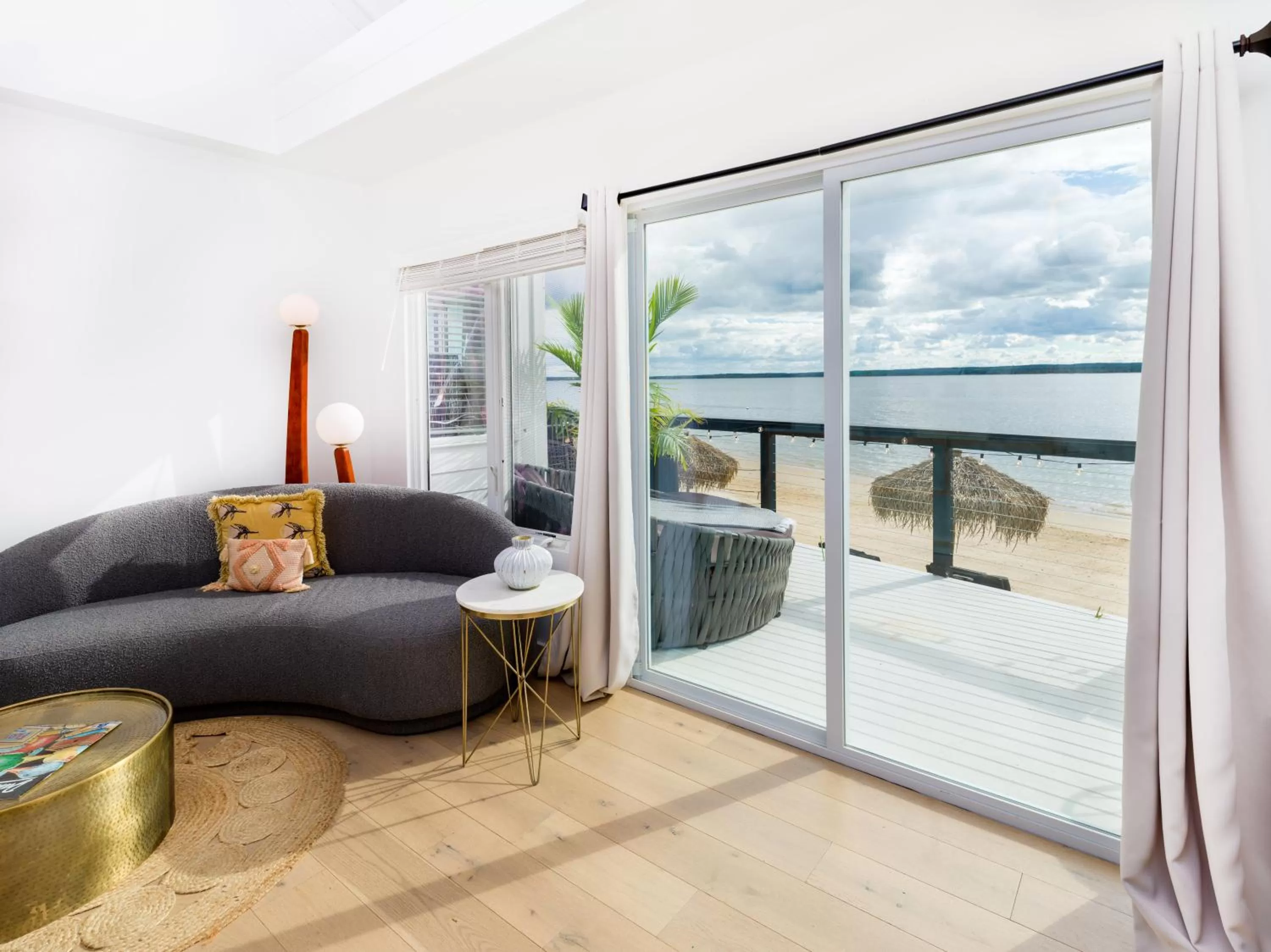 Seating Area in Aqua by American Beech - Adults Only