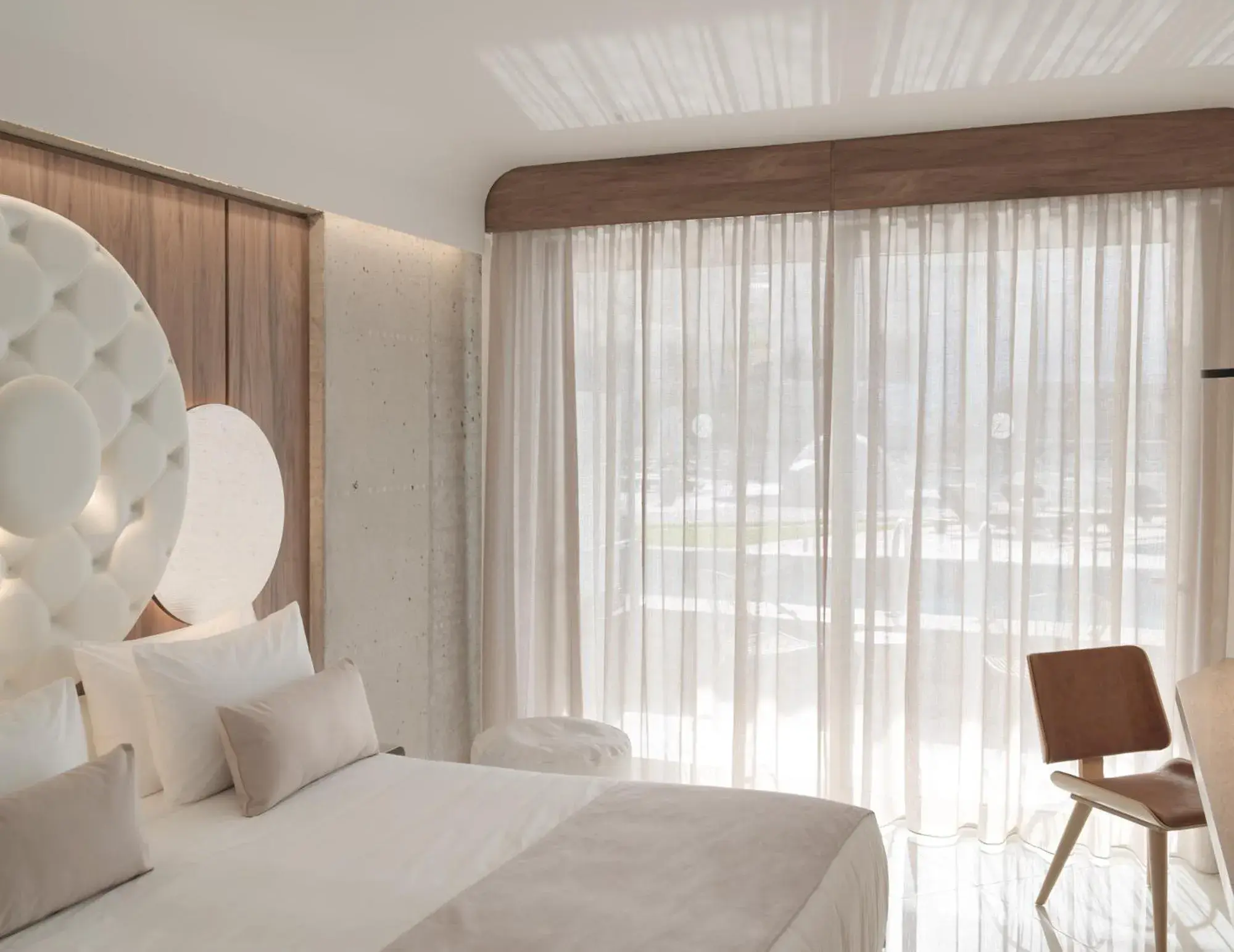 Bedroom, Bed in Nautilux Rethymno by Mage Hotels