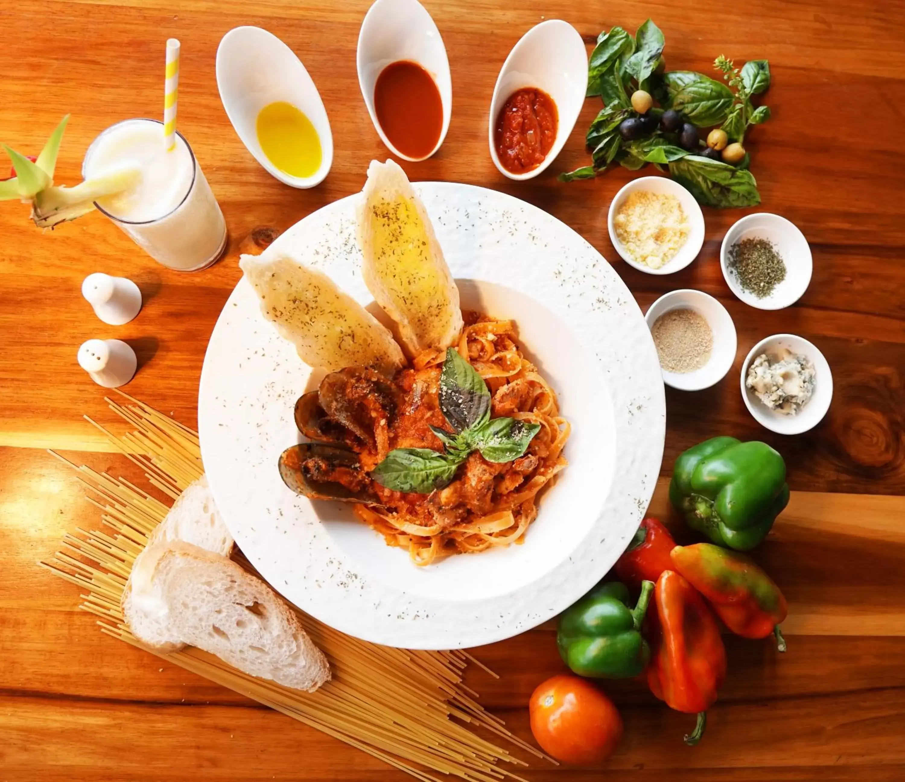 Food close-up in Cuna Hotel Food close-up in Cuna Hotel