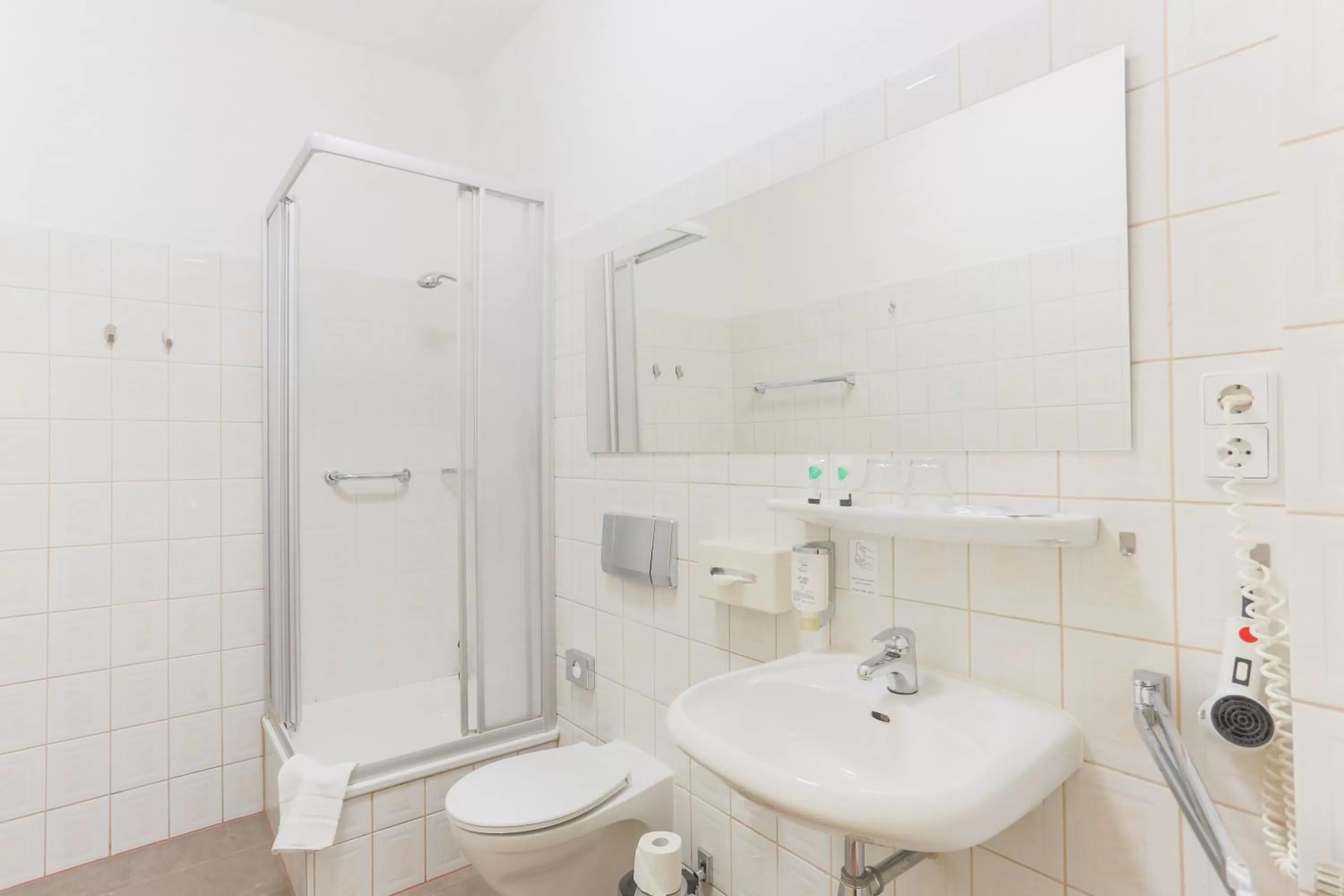 Bathroom in Hotel Zur Alten Oder- Frankfurt-Oder