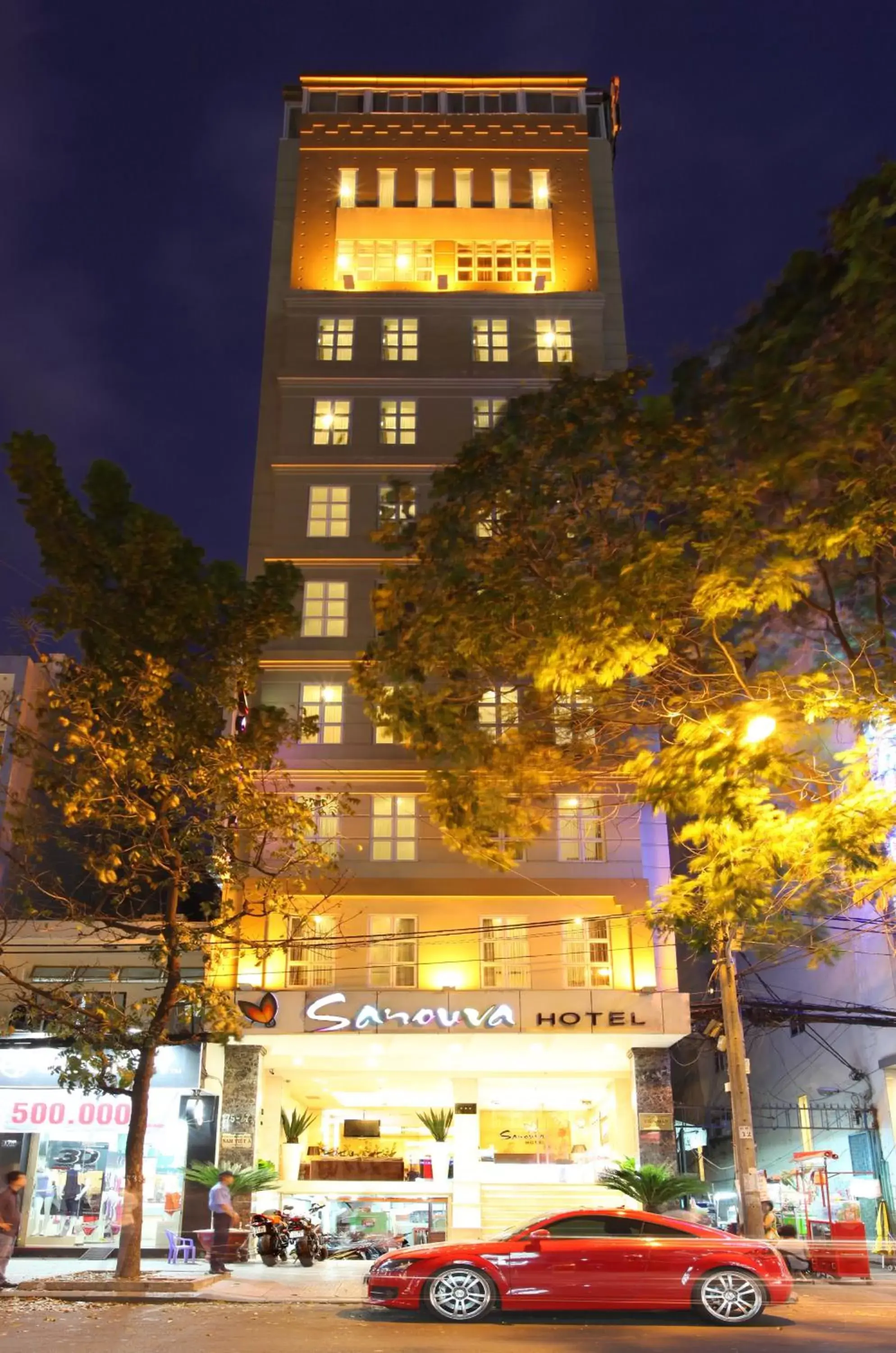 Facade/entrance, Property Building in Sanouva Saigon Hotel