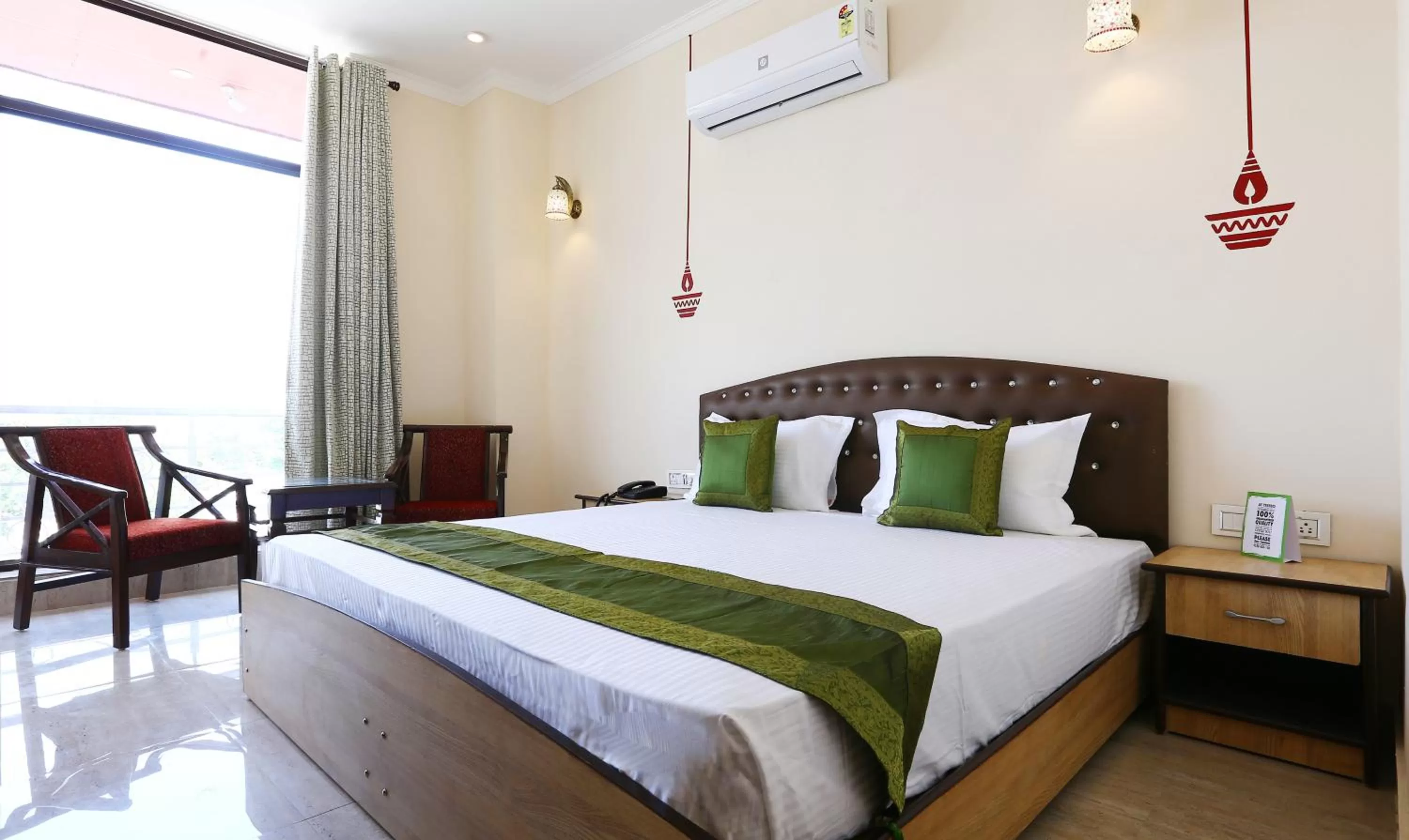 Bed in Treebo Blessing Bells