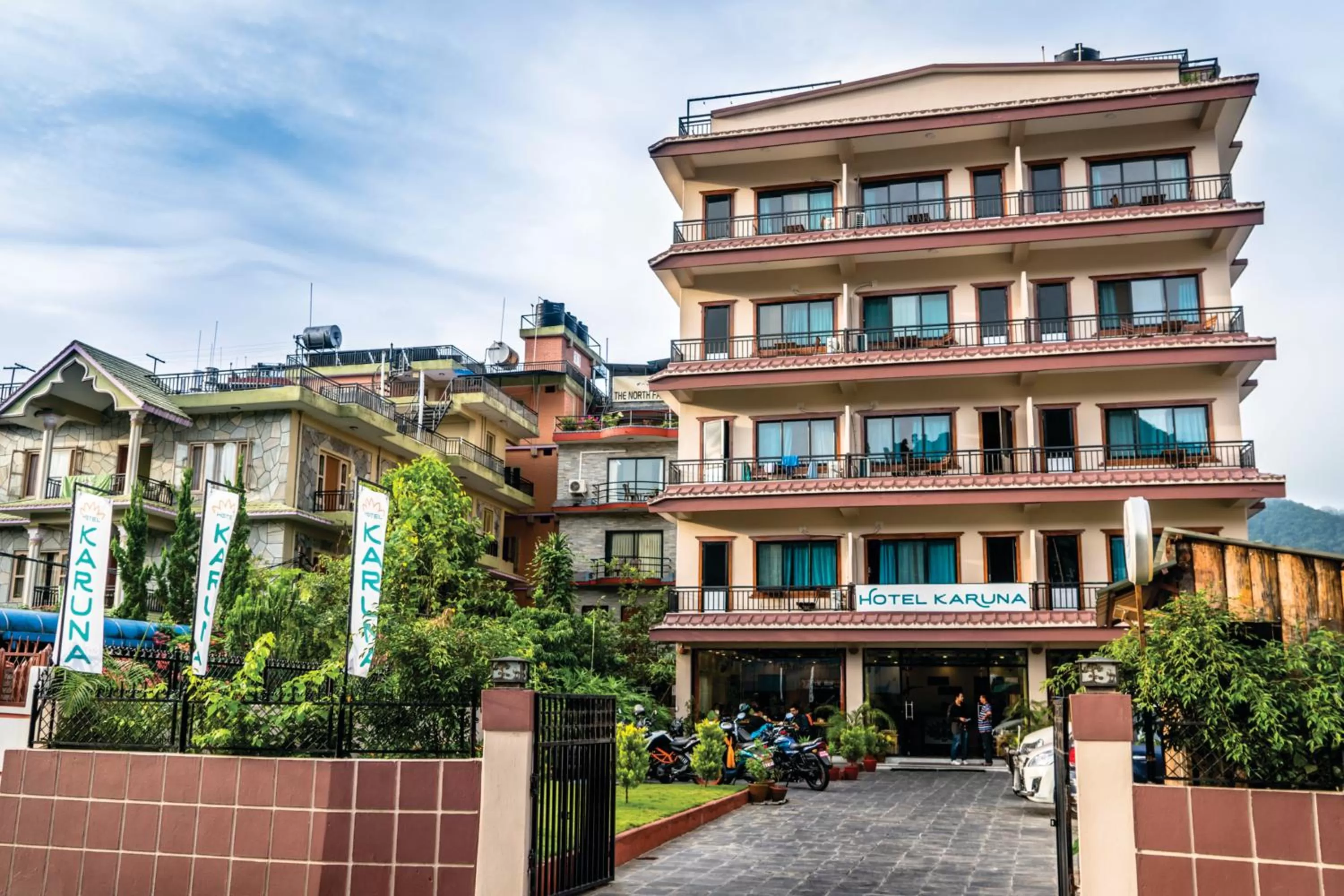 Property building in Hotel Karuna