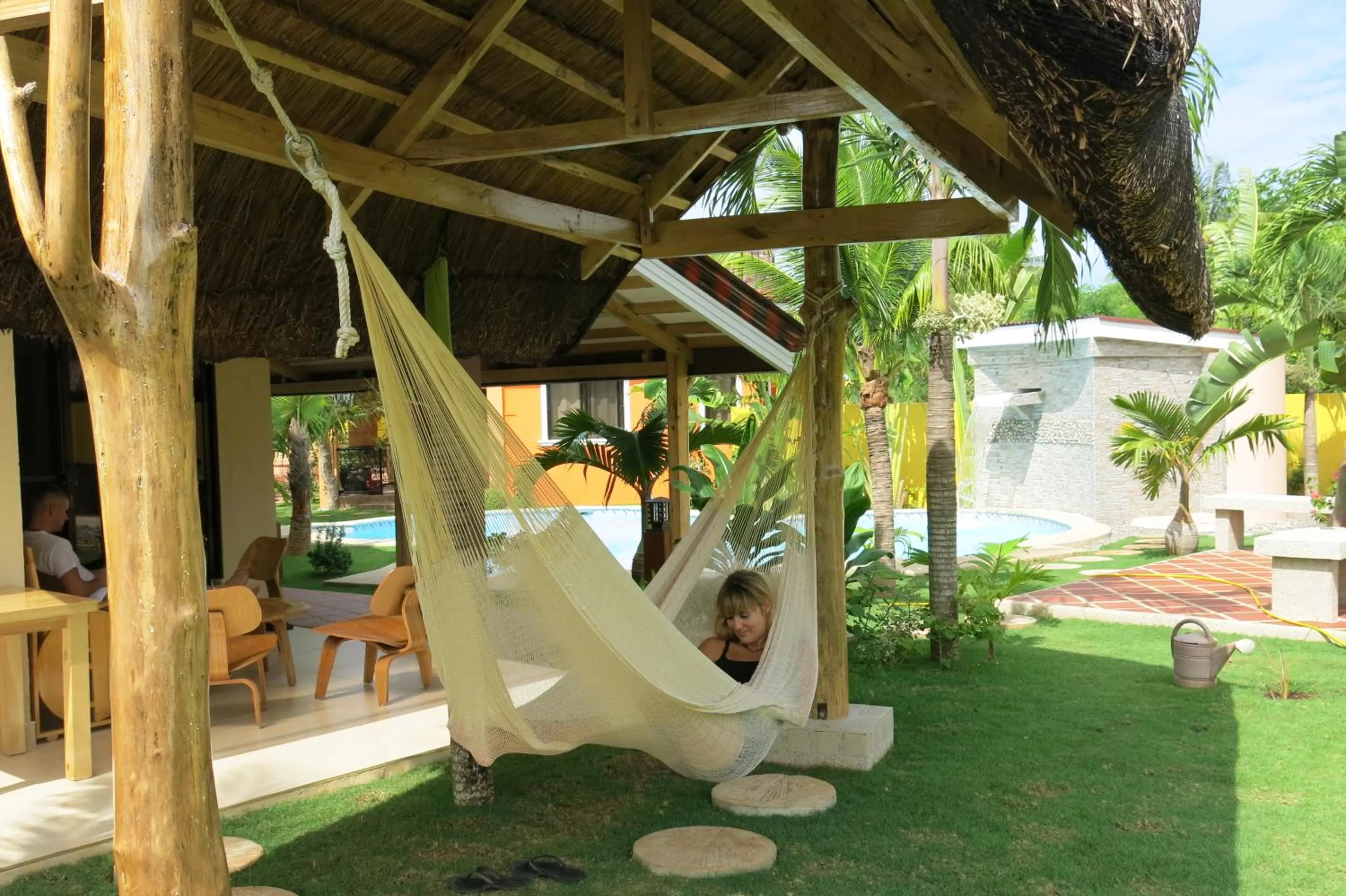 Seating area in Alona's Coral Garden Resort (Adult-Only)