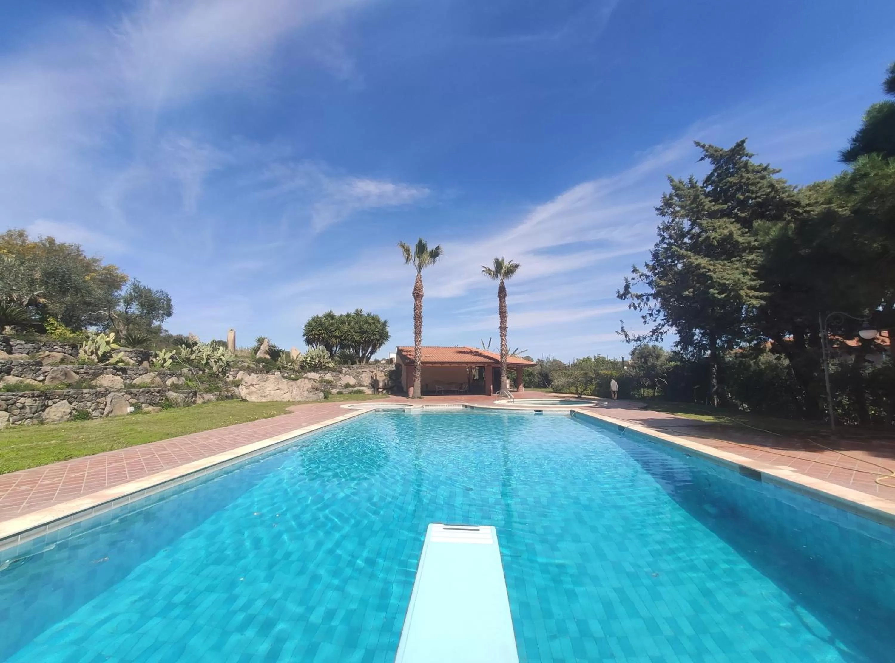 Swimming pool in Villa delle Palme