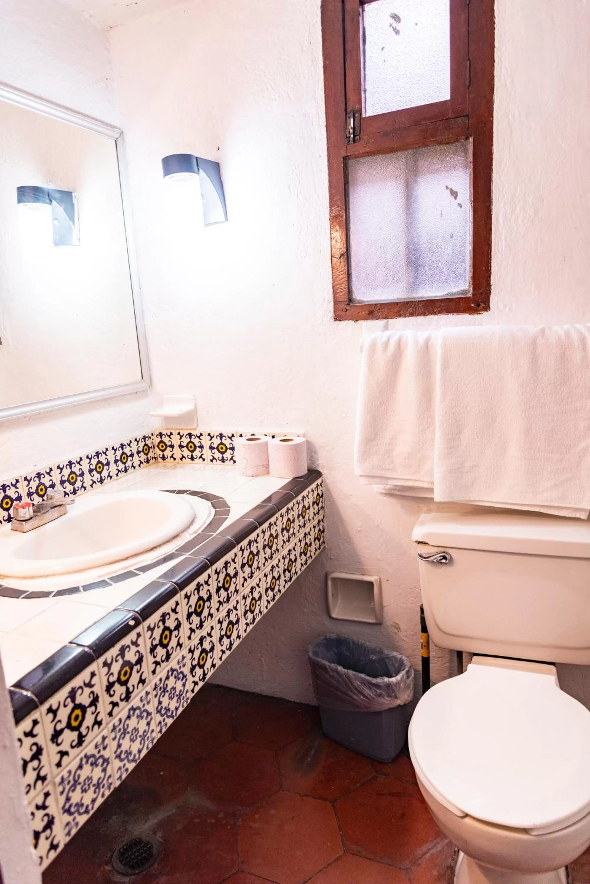 Bathroom in Hotel Hacienda de Cobos