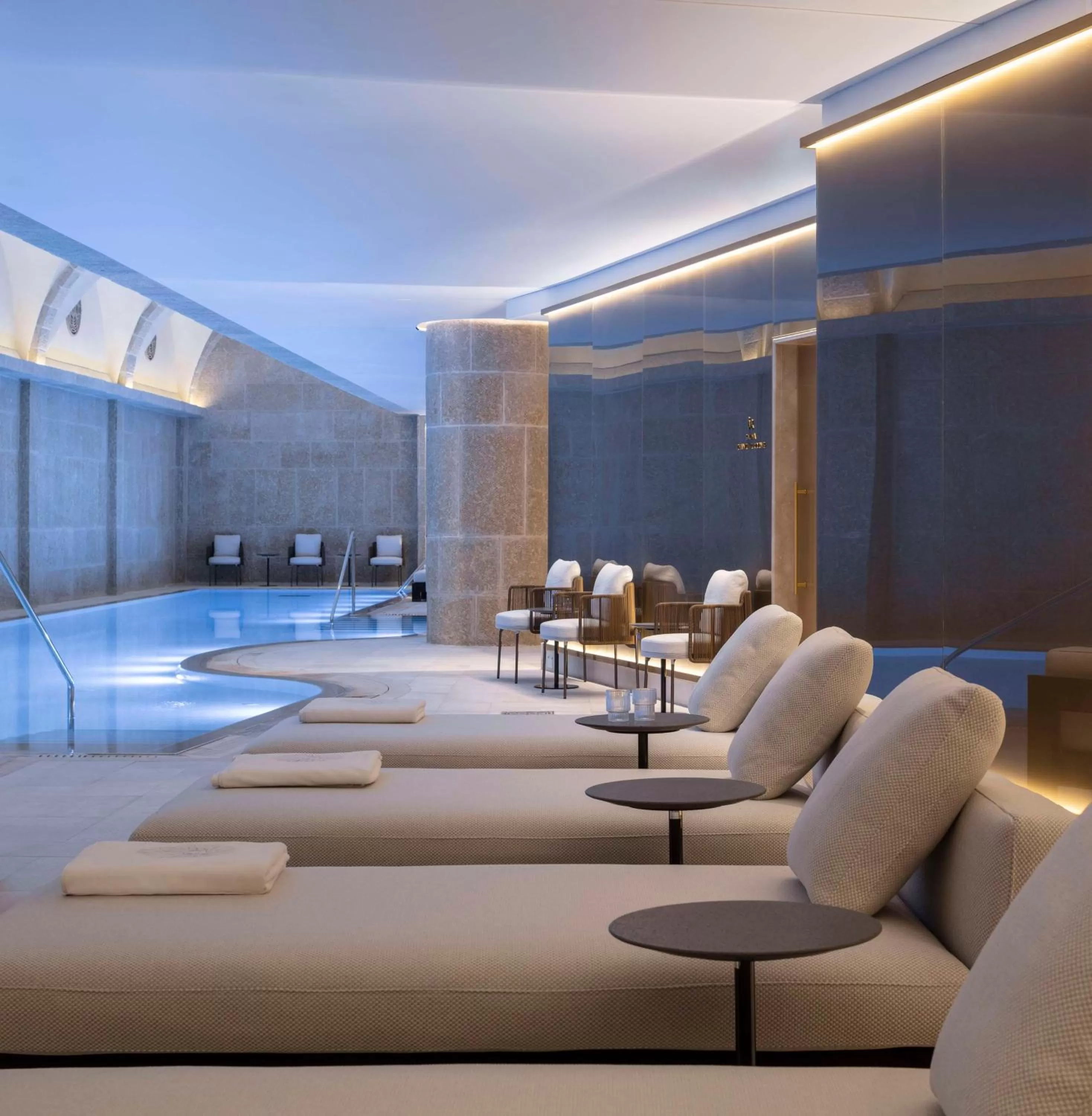 Pool view in Waldorf Astoria Jerusalem