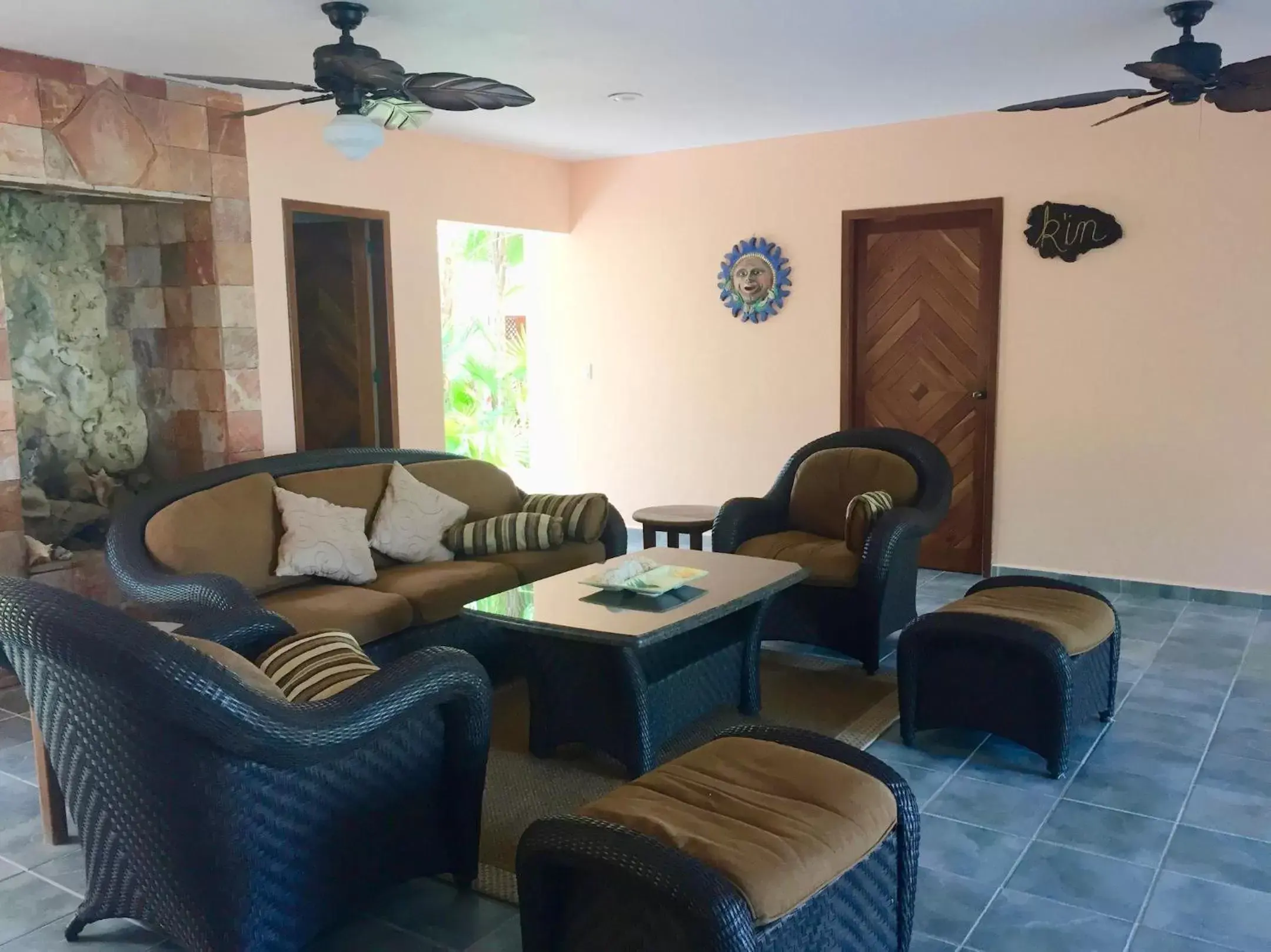 Seating Area in Nah Uxibal Villa and Casitas