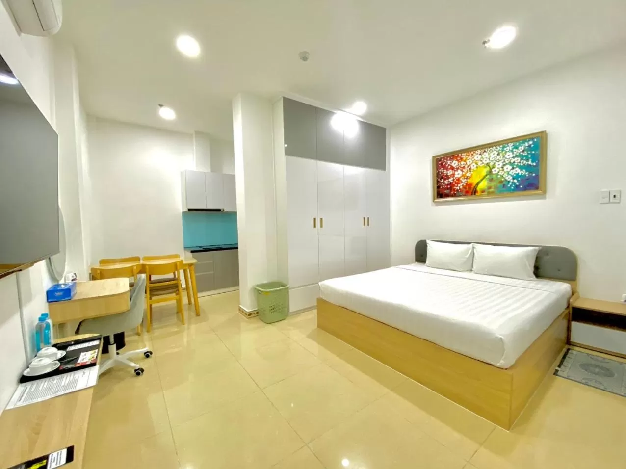 Bedroom in Chanh Huy Apartments & Hotel