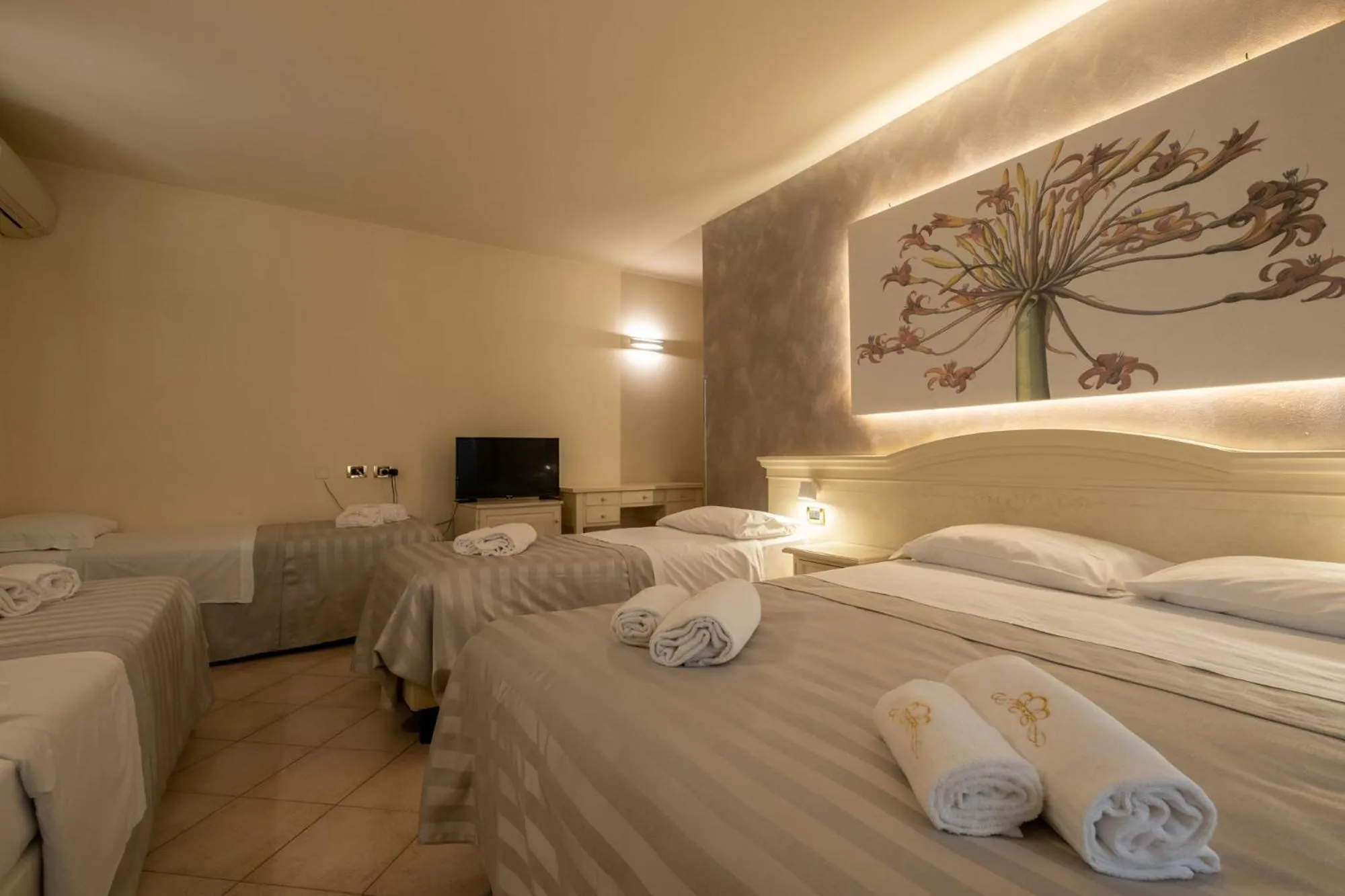 Bed in Hotel San Lorenzo