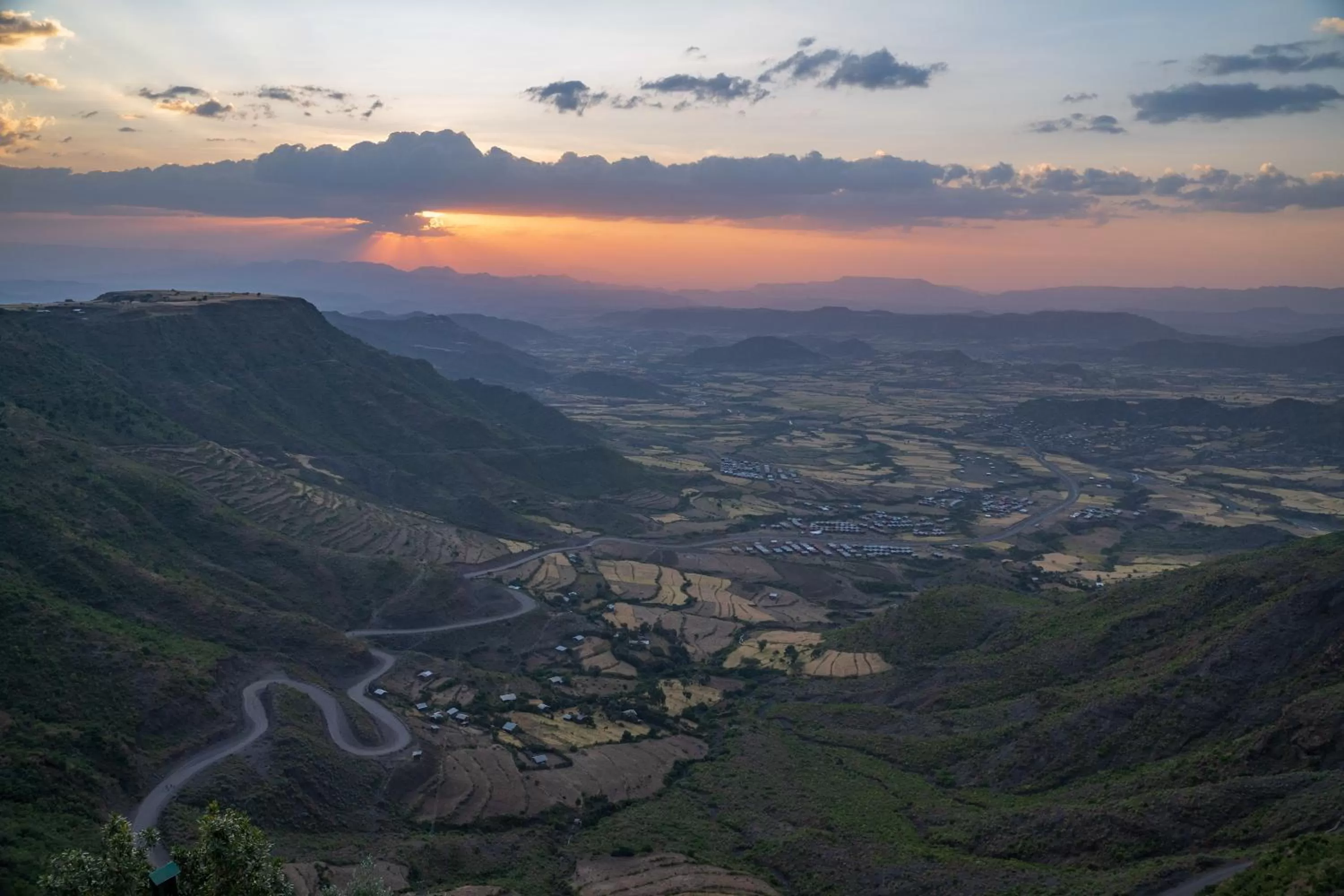 City view in Panoramic View Hotel