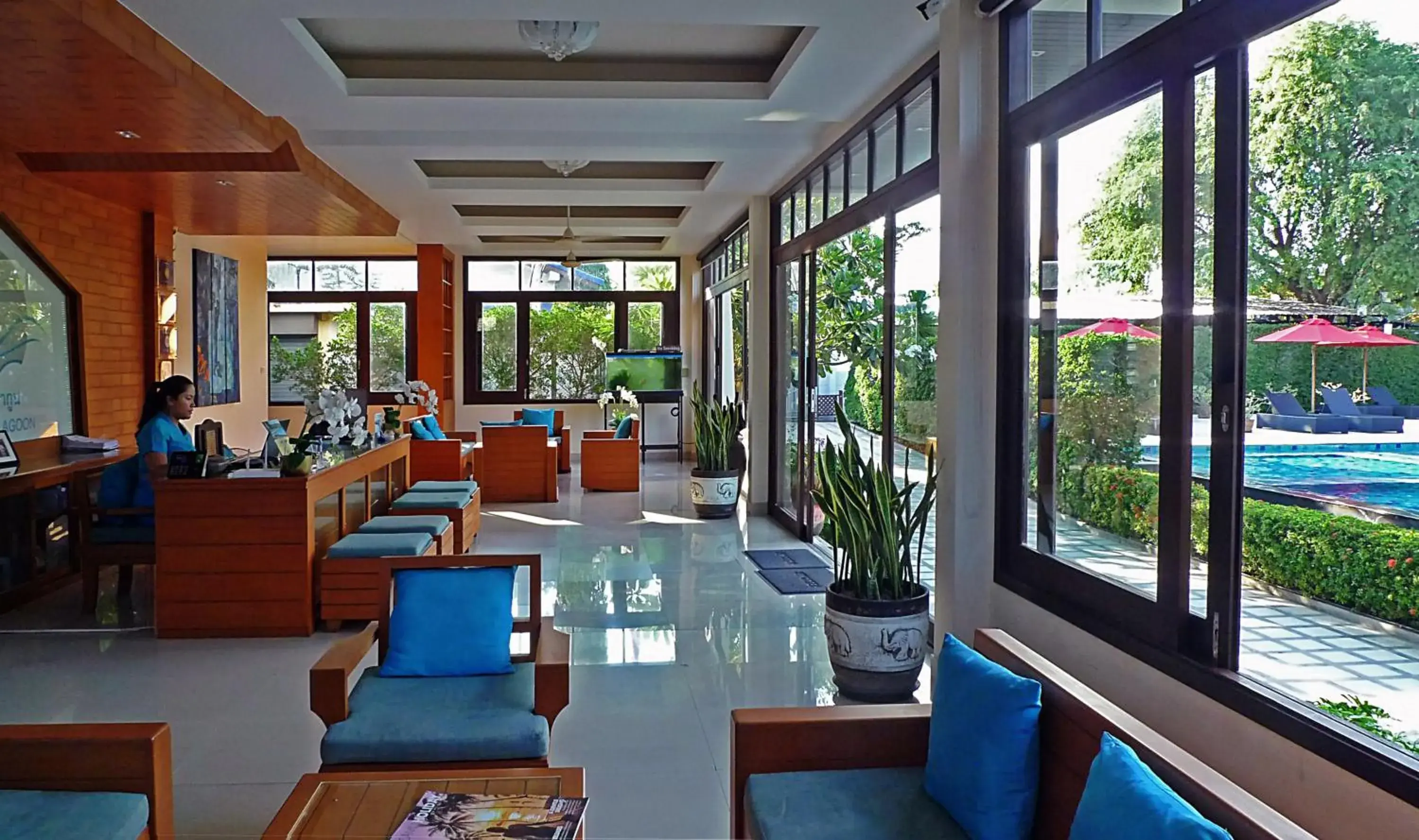 Lobby or reception in Samui Boat Lagoon