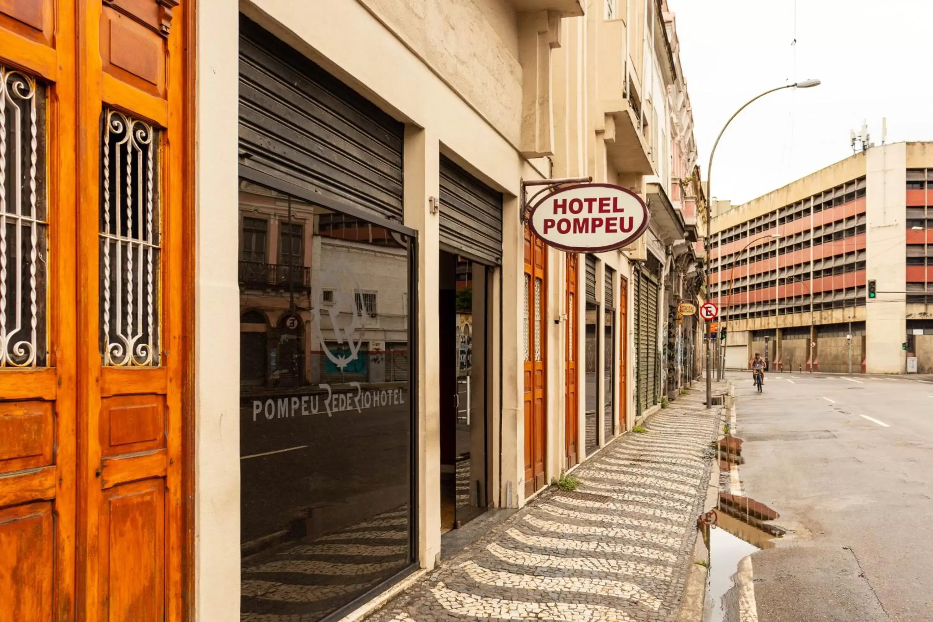 Facade/entrance in Pompeu Rio Hotel