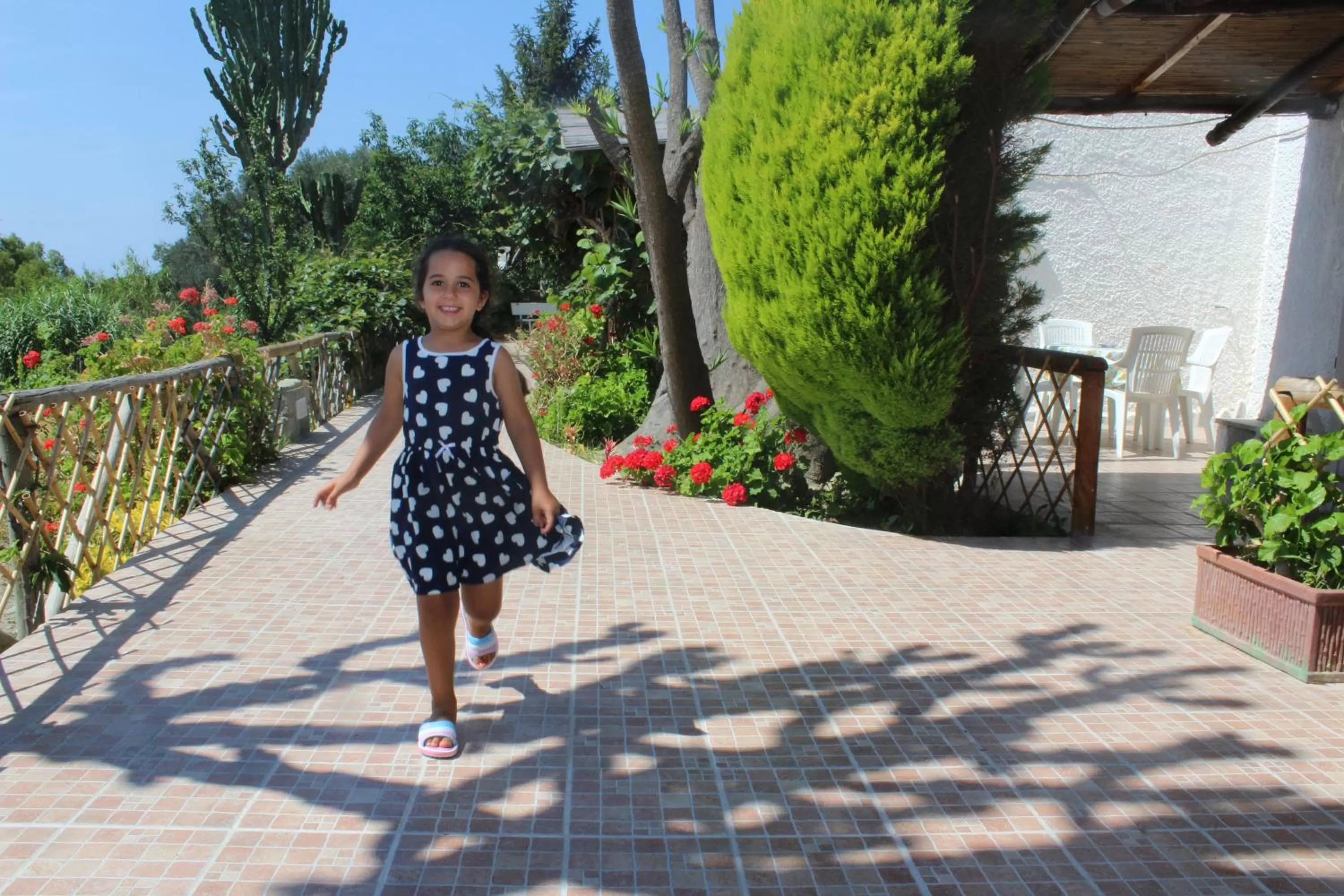 Garden view in Aparthotel Villa Marinù