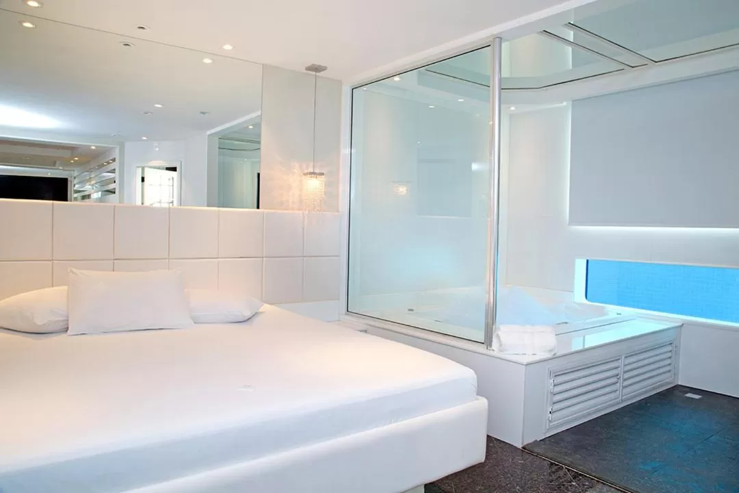 Bed in BAMBINA HOTEL -Adultos Somente