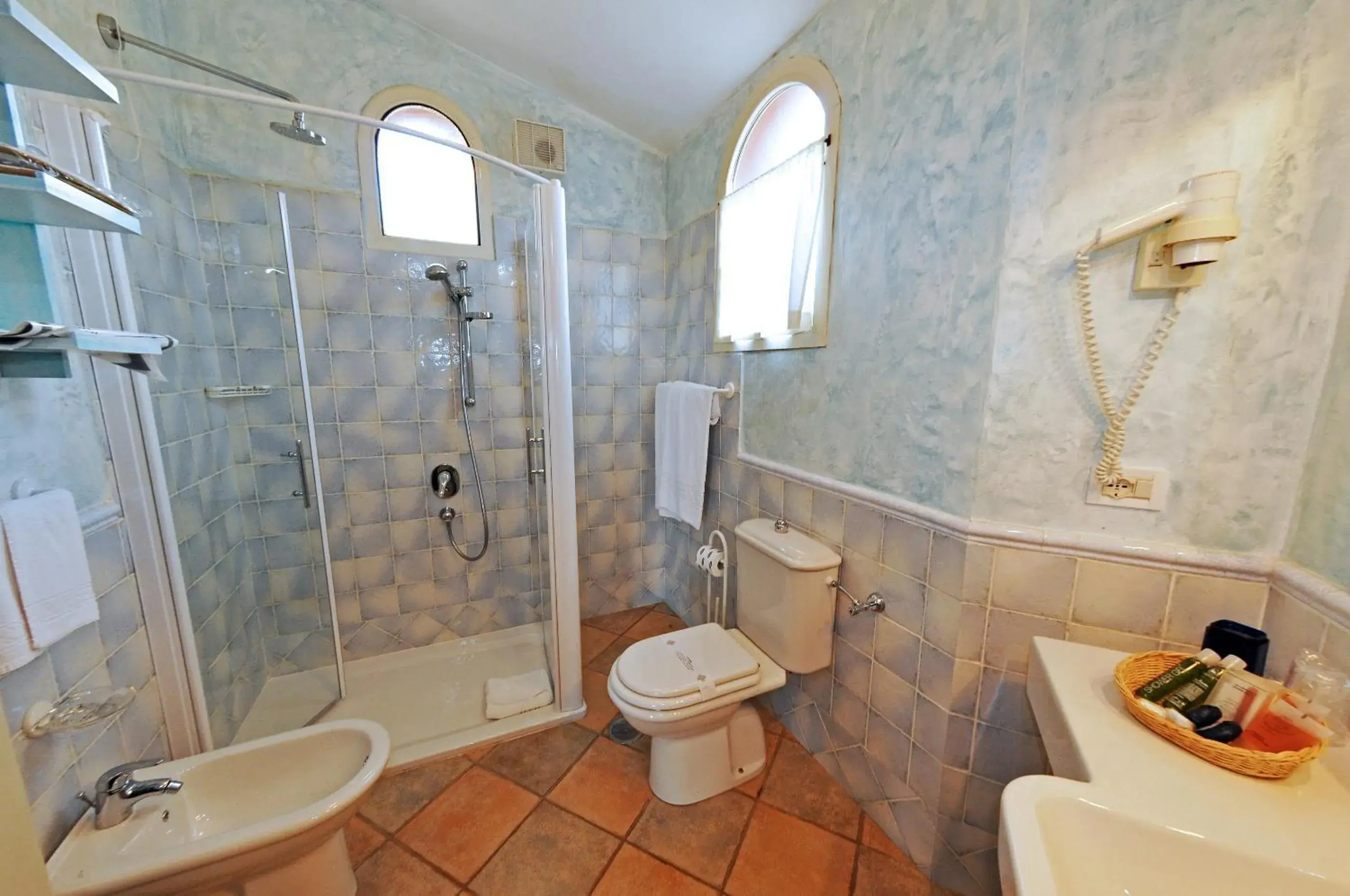 Bathroom in Grand Hotel In Porto Cervo