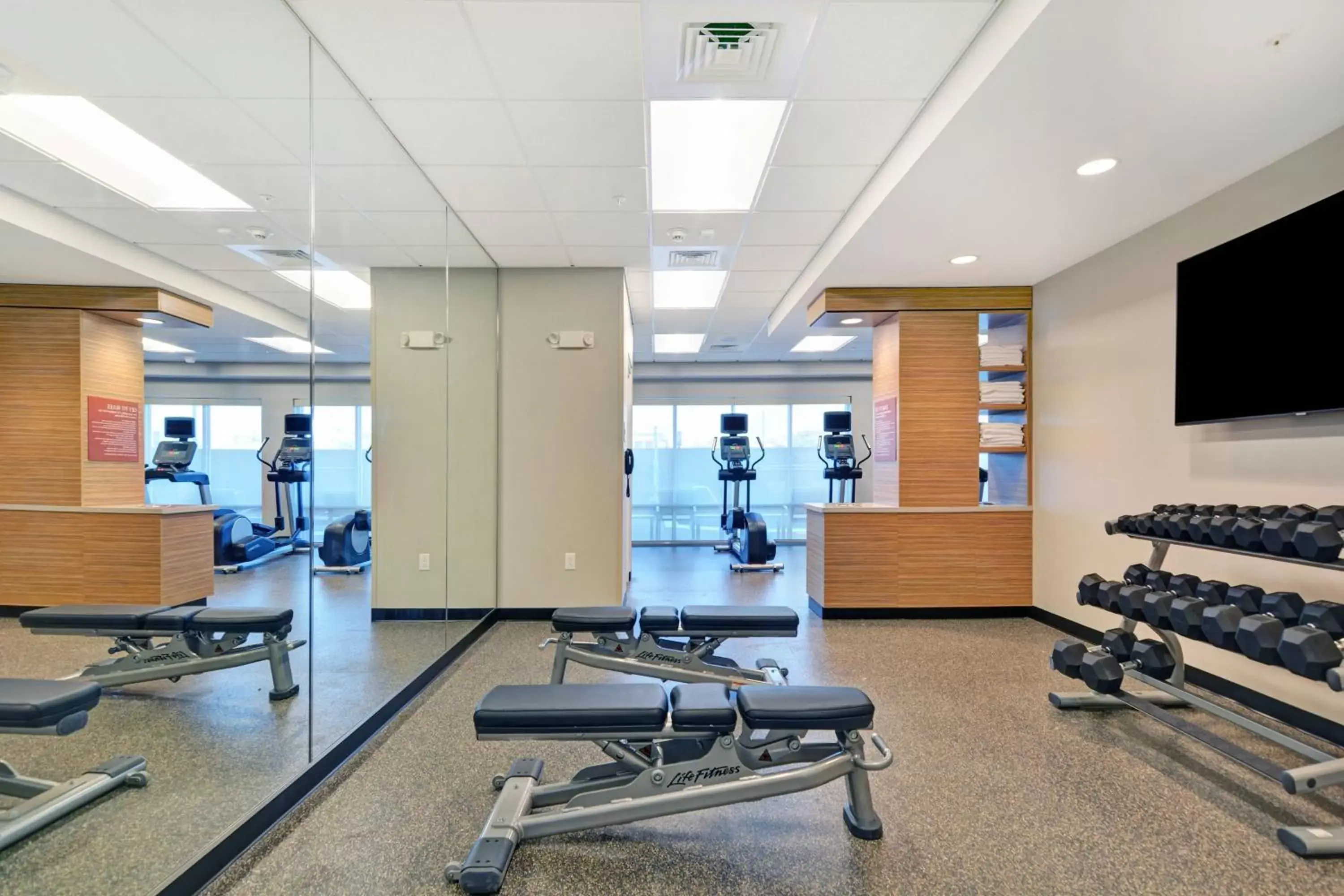 Fitness centre/facilities, Fitness Center/Facilities in TownePlace Suites by Marriott Jackson Airport/Flowood