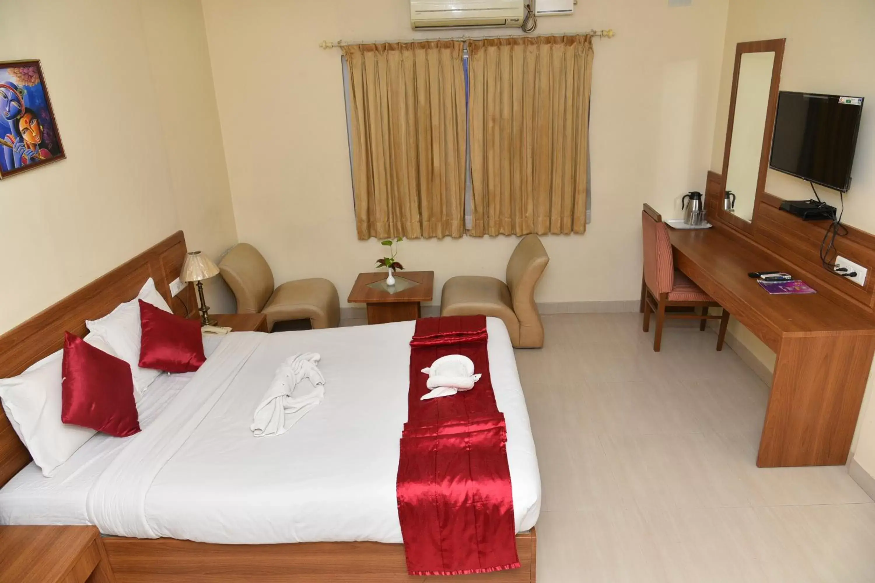 Bed in Hotel Sonas Bed in Hotel Sonas