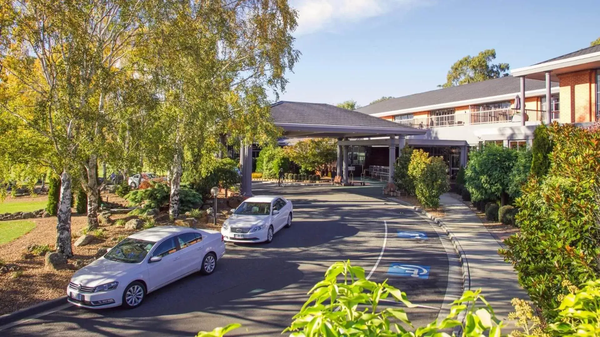 Facade/entrance in Country Club Tasmania