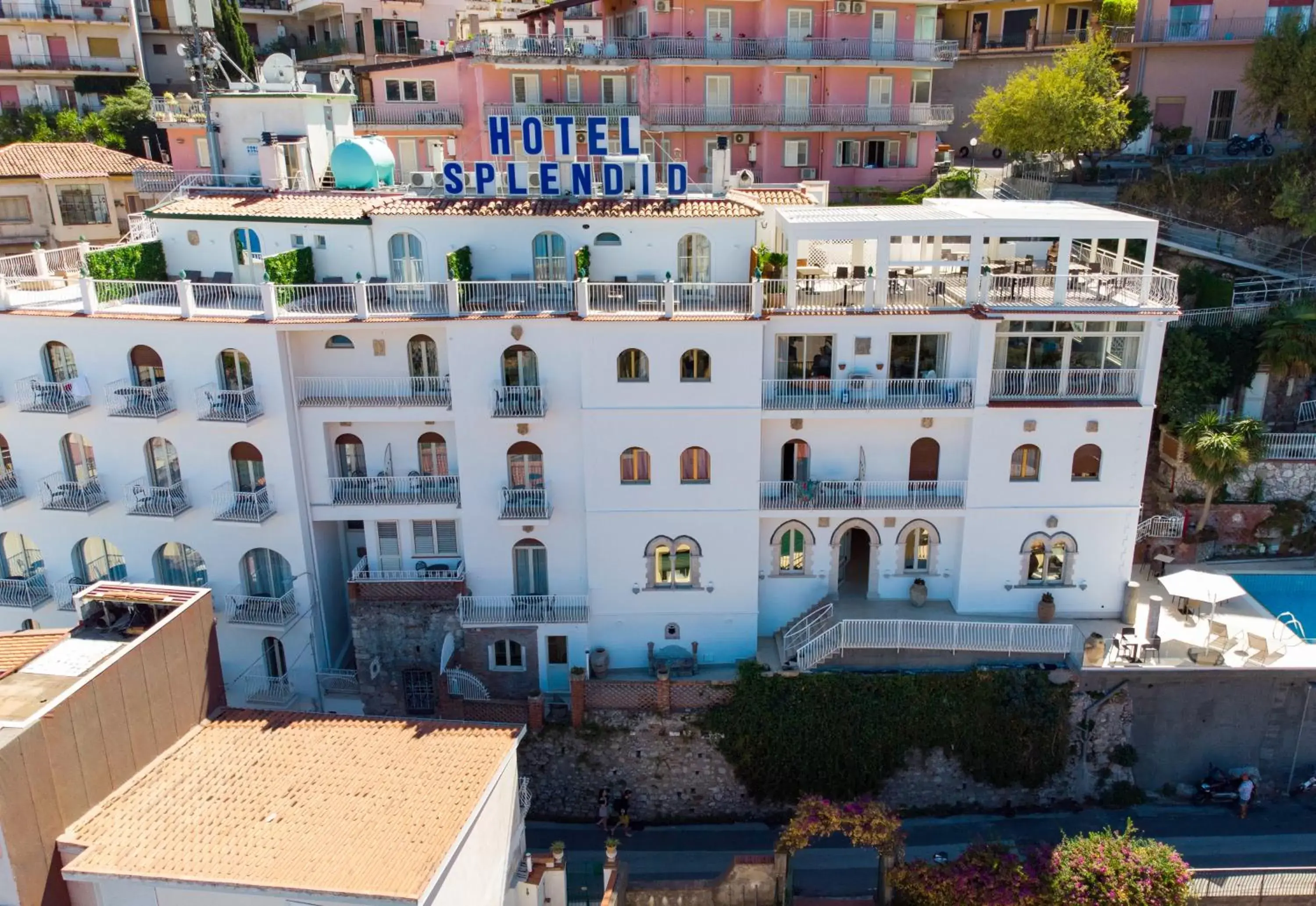 Property Building in Splendid Hotel Taormina