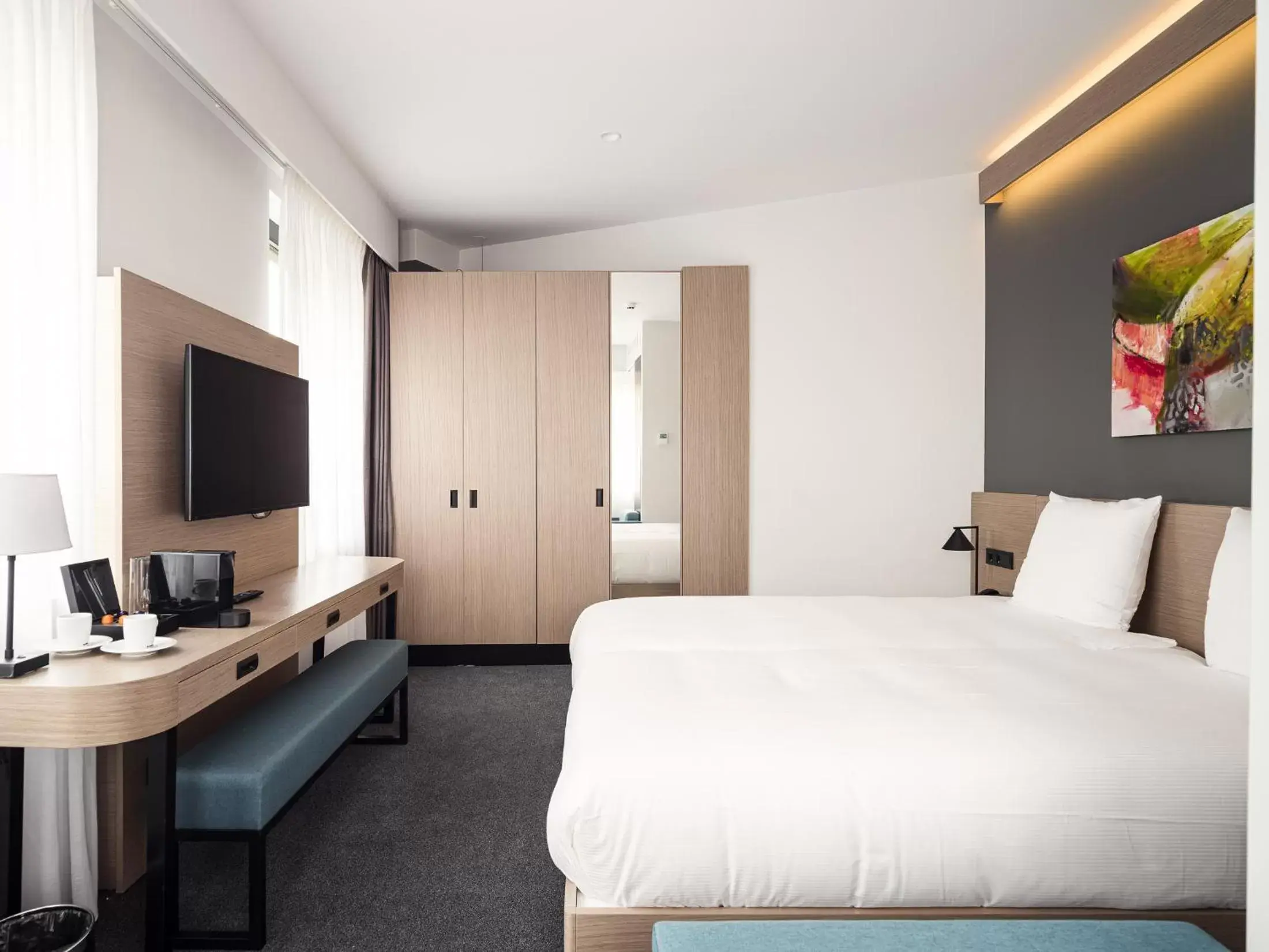 Bedroom, Bed in Executive Residency by Best Western Amsterdam Airport