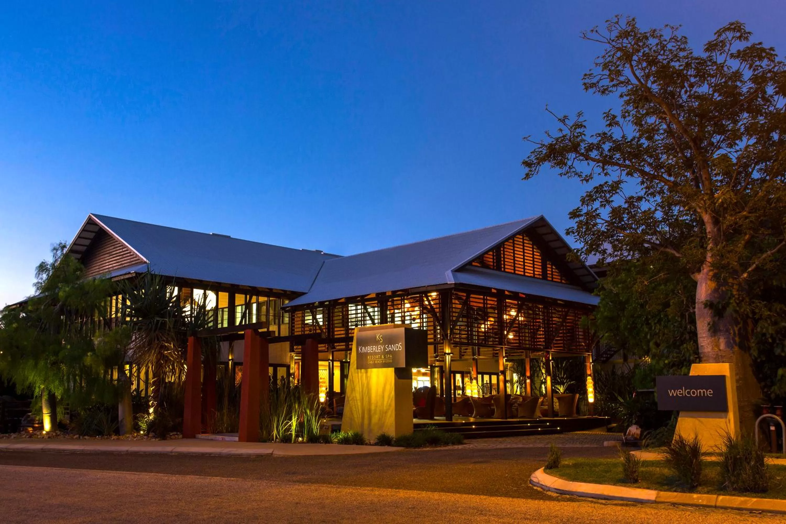 Facade/entrance in Kimberley Sands Resort