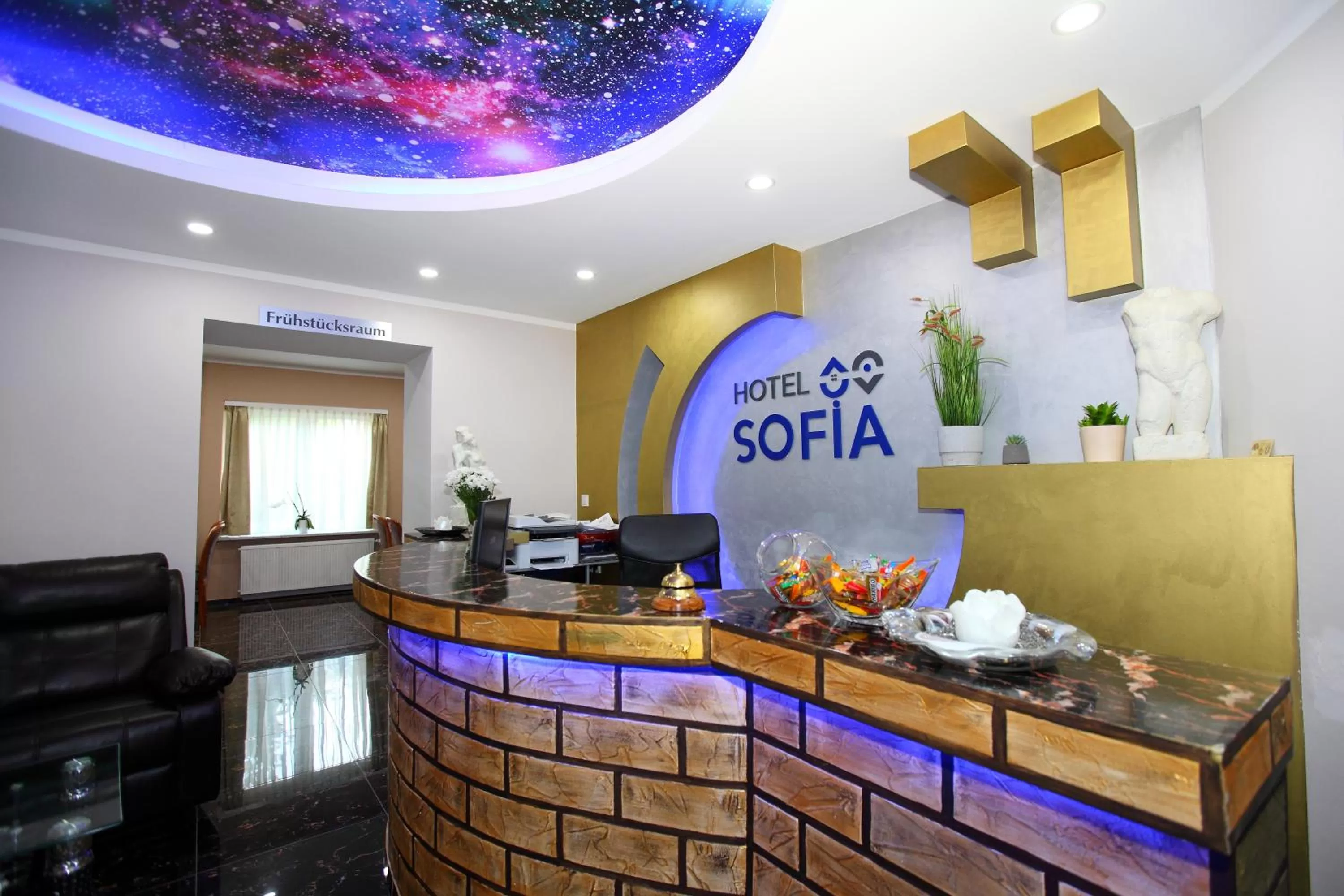Lobby or reception in Hotel Sofia
