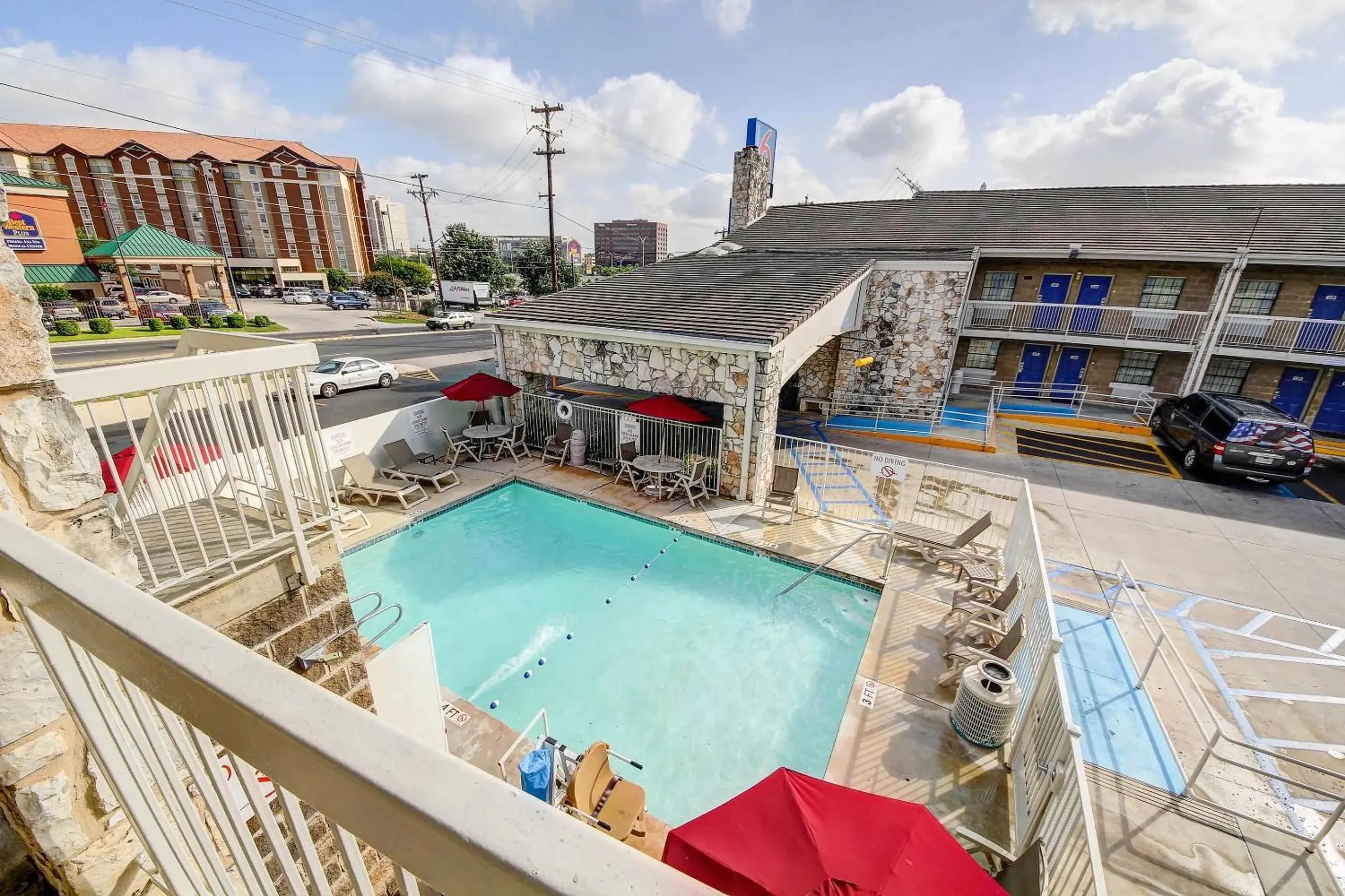 Photo of the whole room, Pool View in Motel 6-San Antonio, TX - Northwest Medical Center