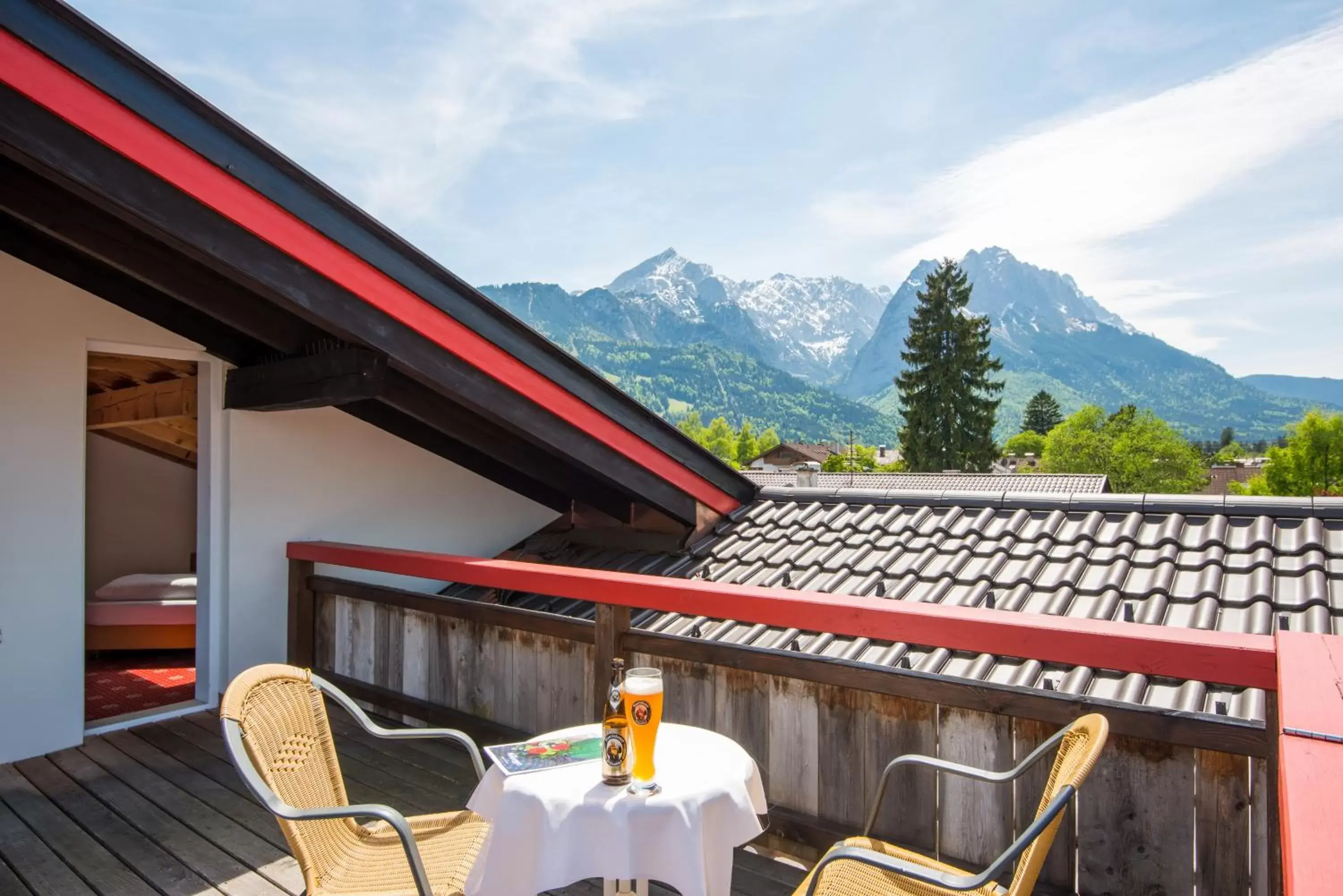 Natural landscape, Mountain View in Hotel Rheinischer Hof