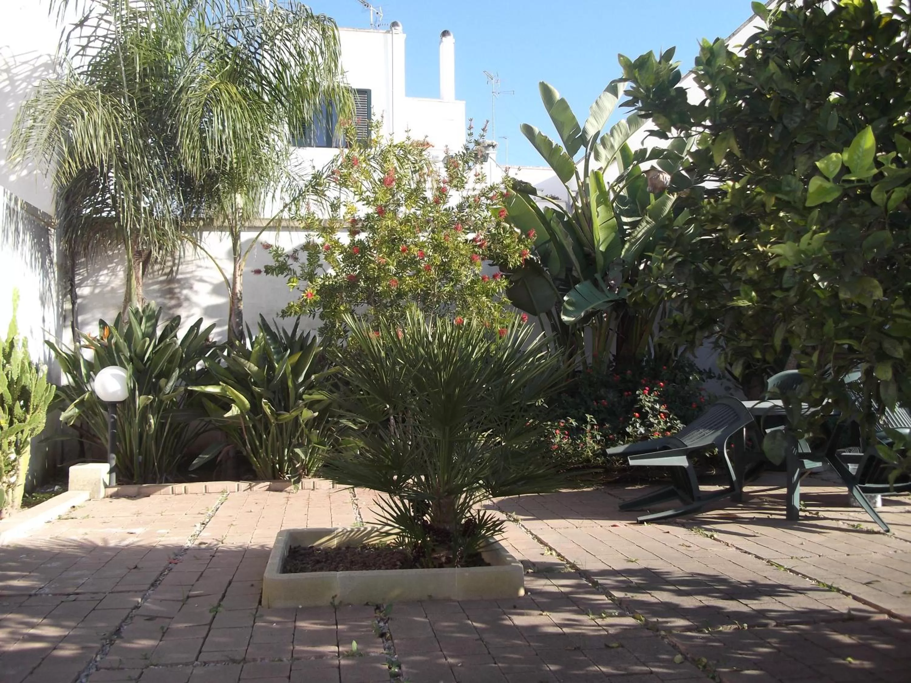 Garden in B&B La Corte