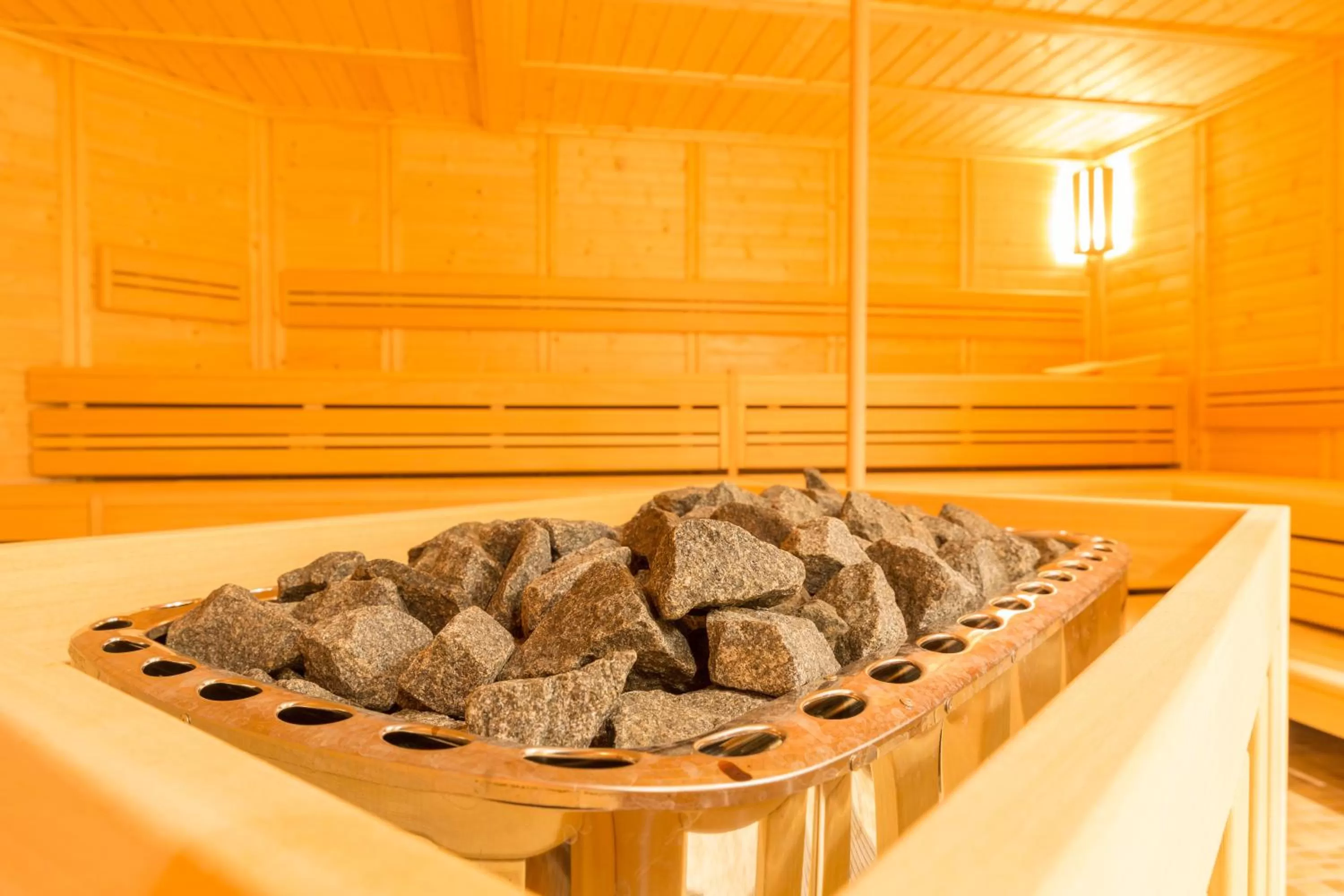 Sauna in Aribo Hotel