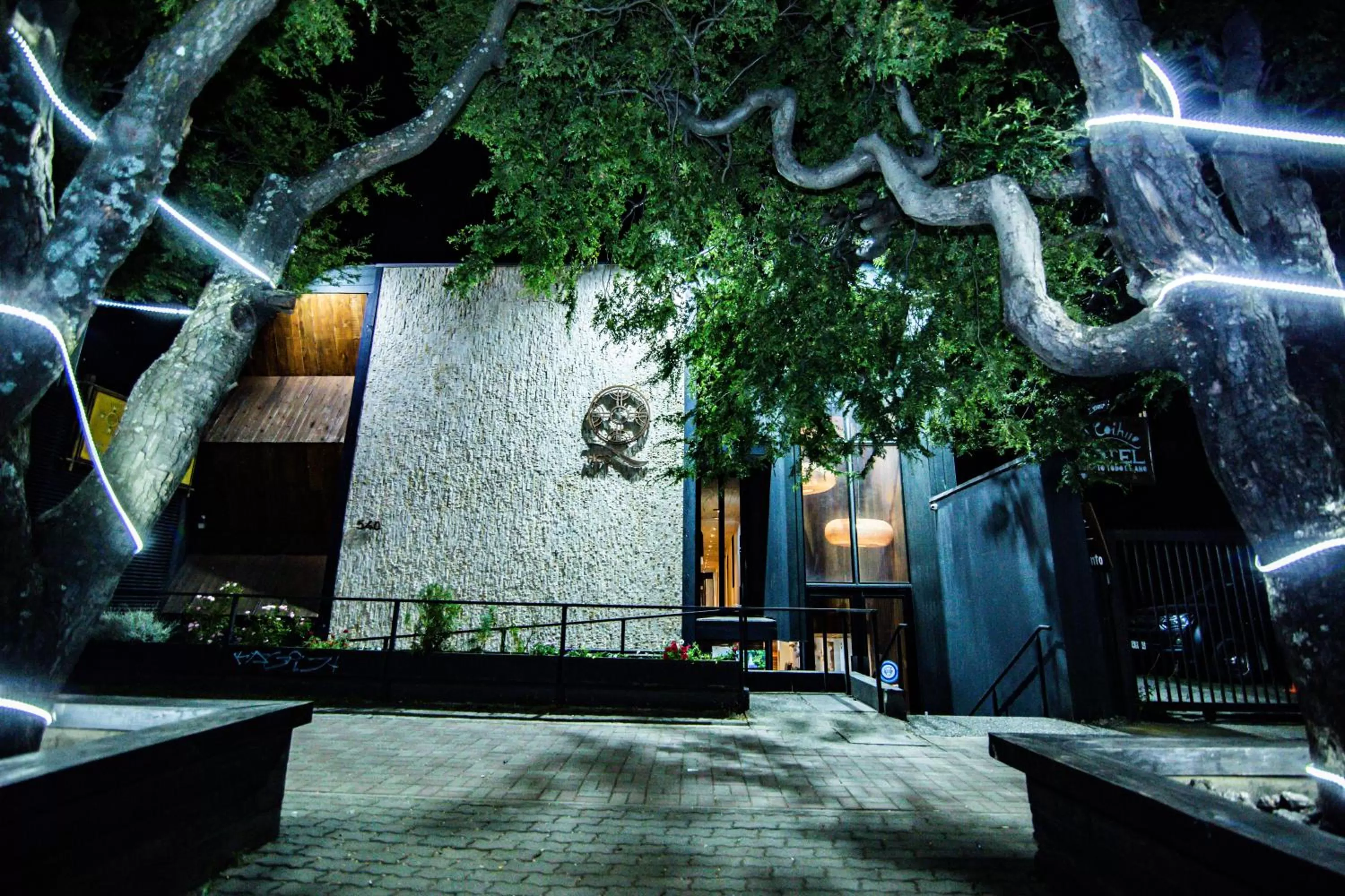 Facade/entrance in Hotel Cumbres del Sur