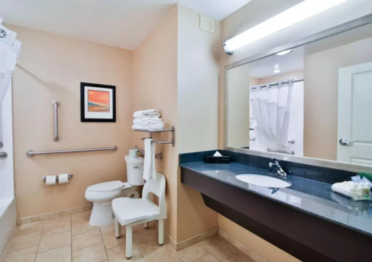 Bathroom in Holiday Inn Bismarck, an IHG Hotel