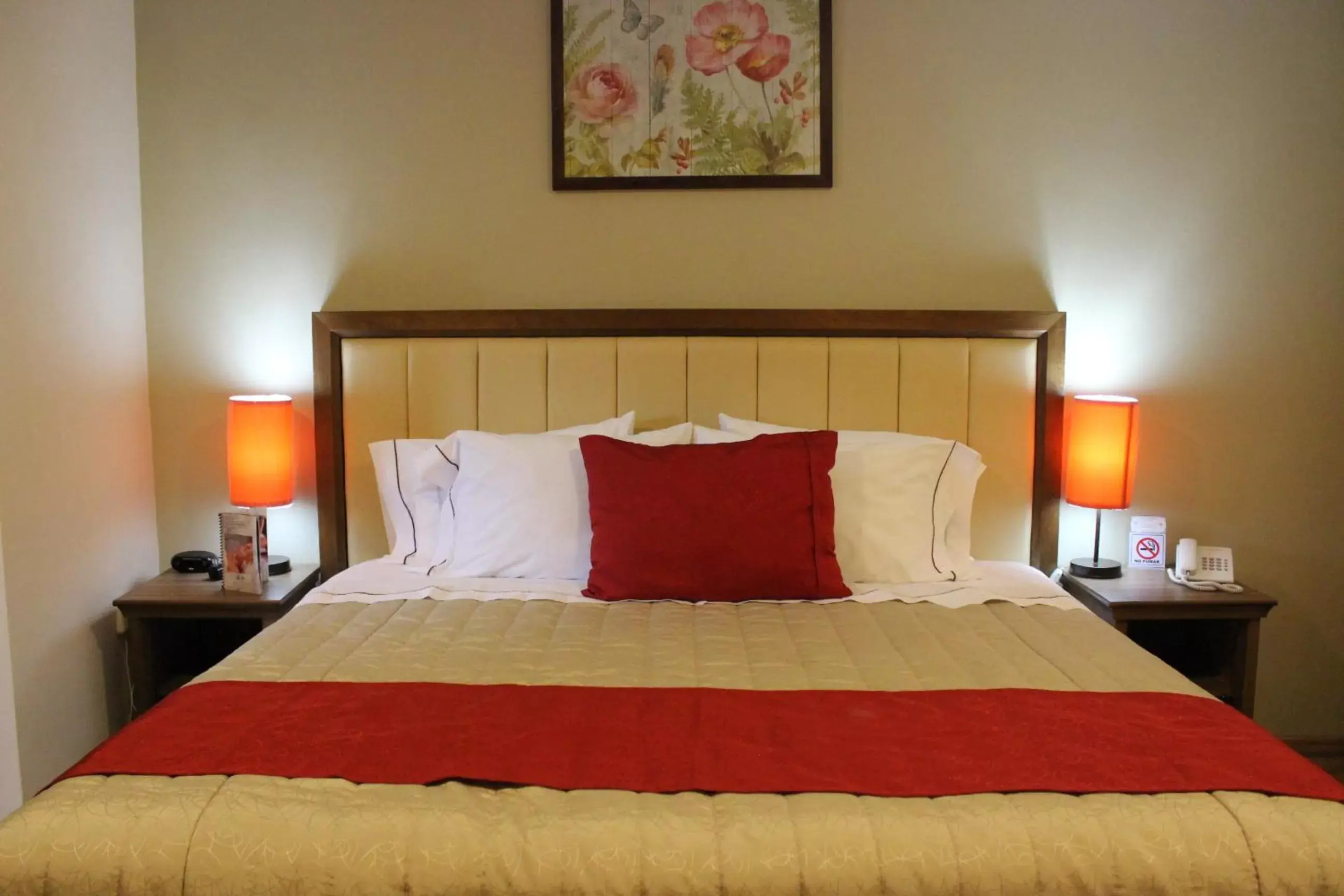 Bed in Hotel JYE by Serranillo, Mineral del Monte Hgo