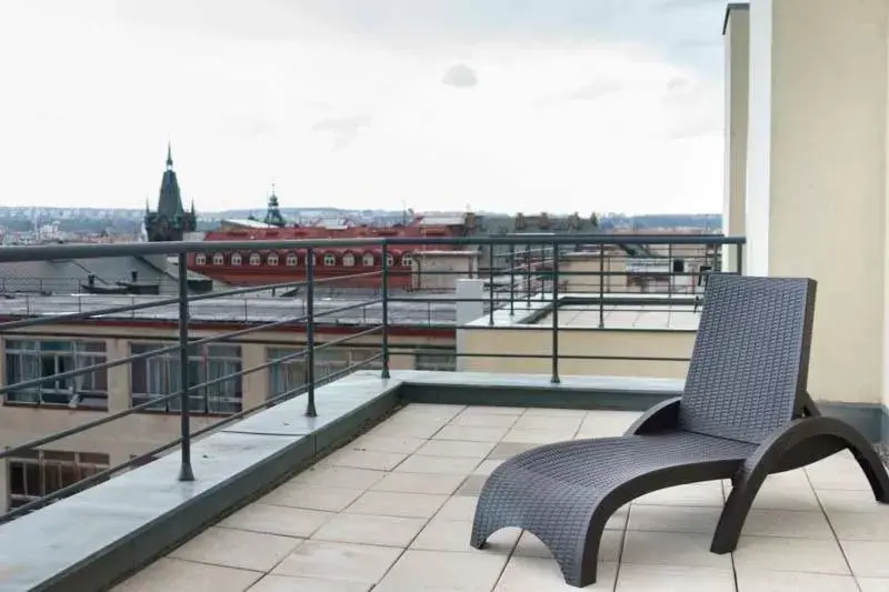 Balcony/Terrace in Ramada Prague City Centre