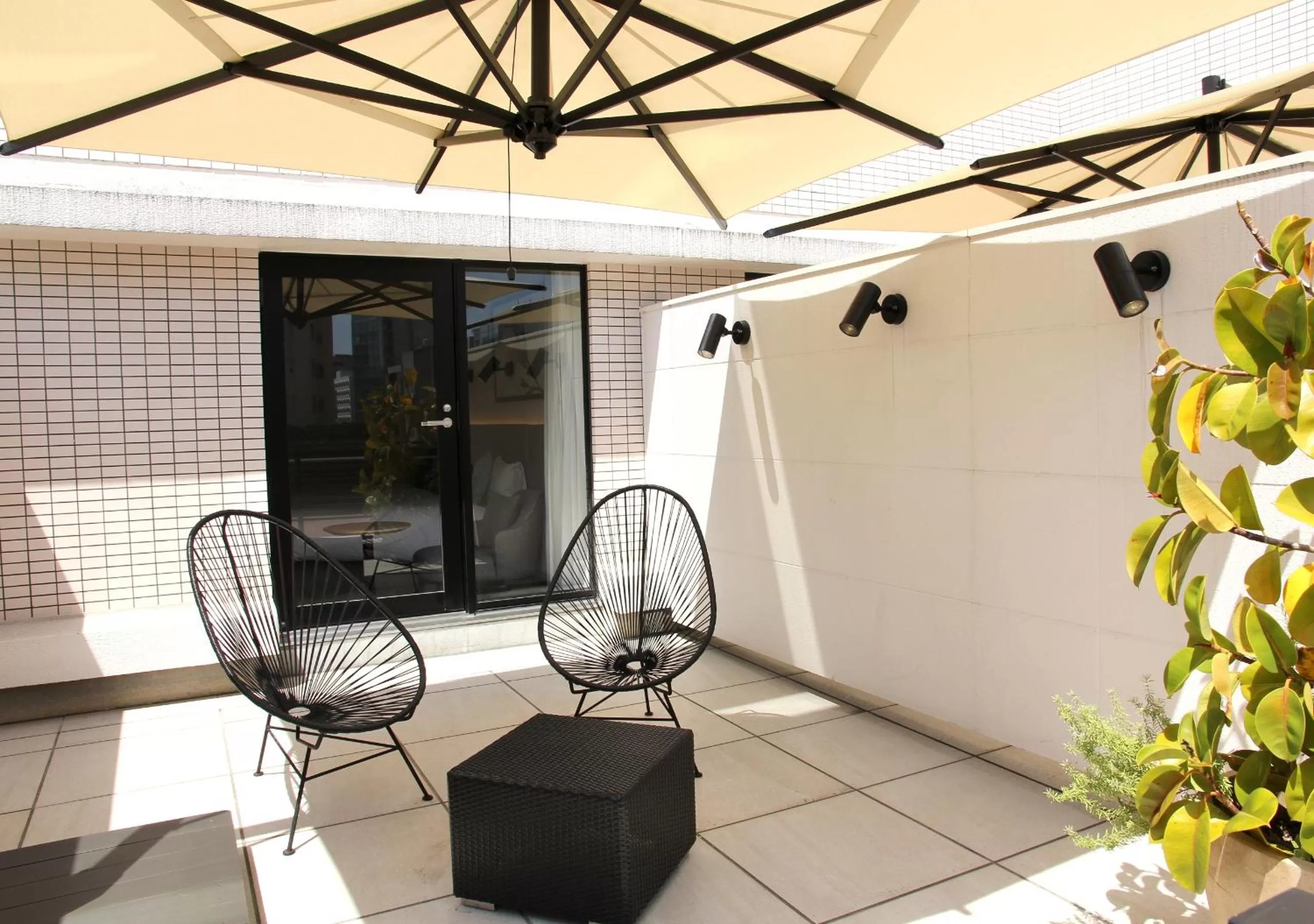 Balcony/Terrace in Oriental Hotel Fukuoka Hakata Station