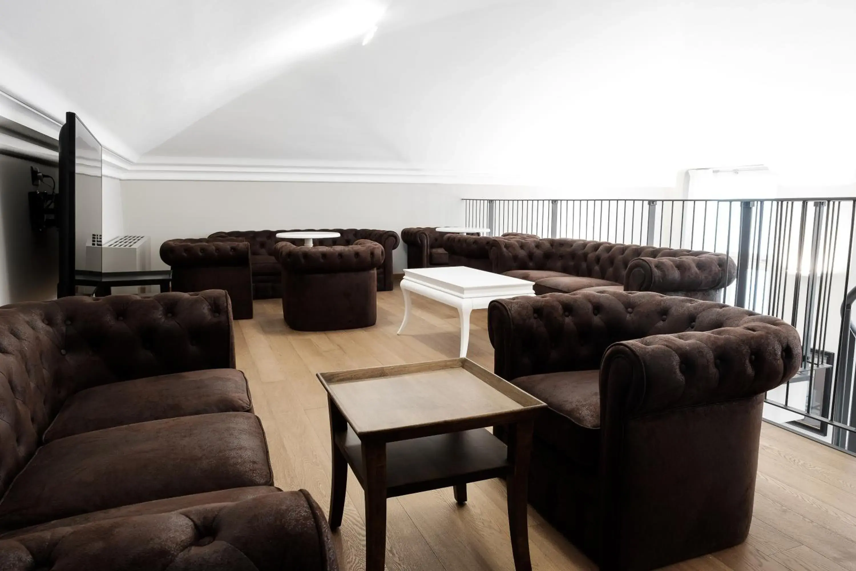Communal lounge/ TV room, Seating Area in Hotel De Ville